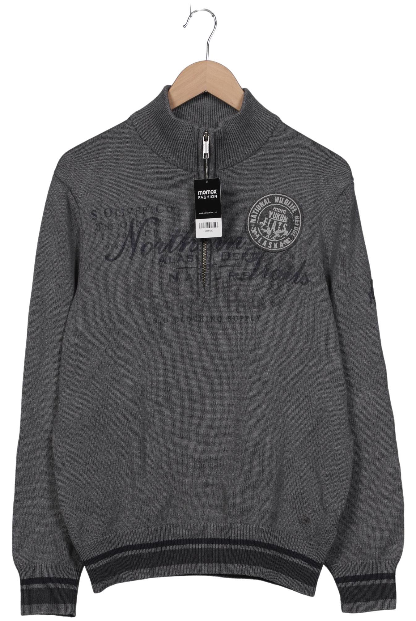 

s.Oliver Herren Pullover, grau, Gr. 48