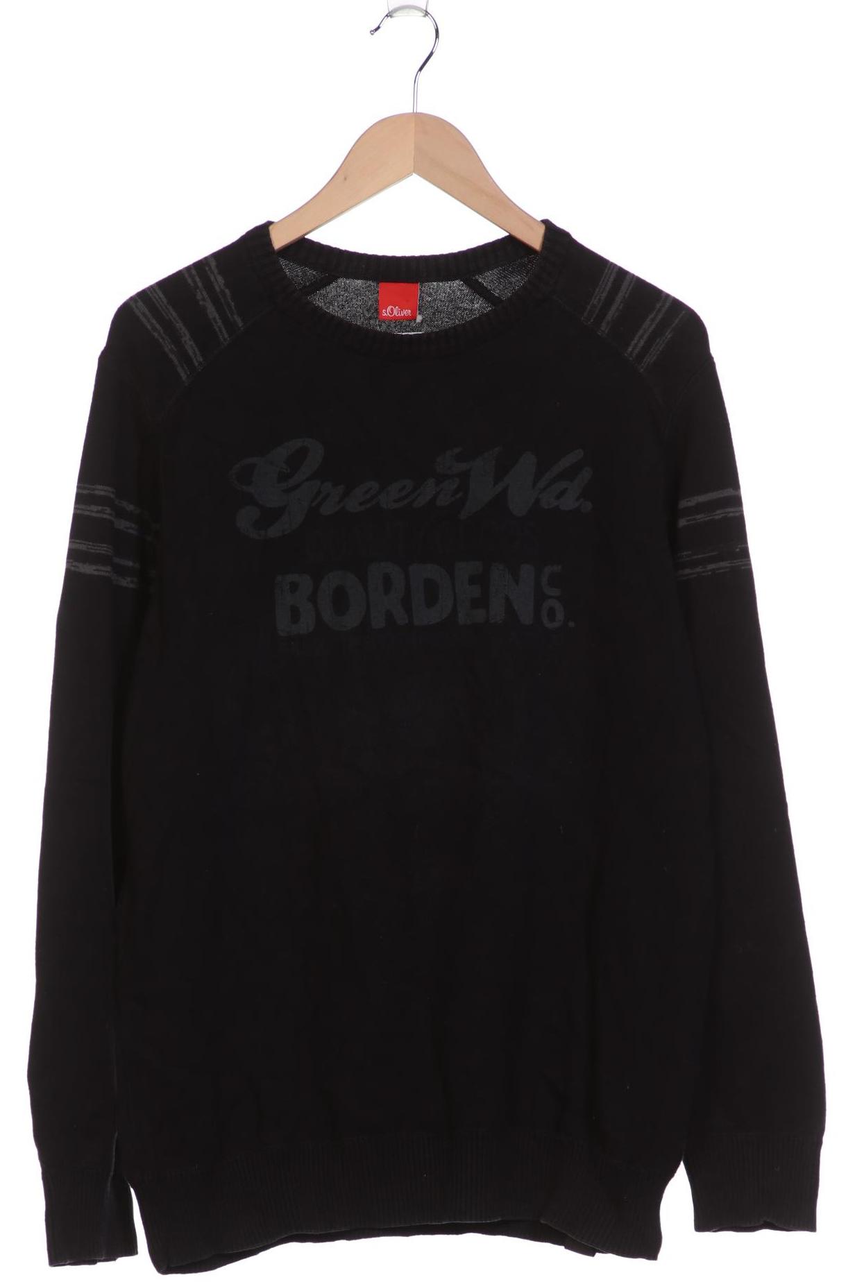 

s.Oliver Herren Pullover, schwarz, Gr. 54