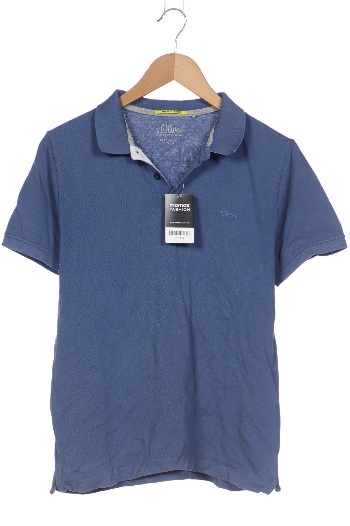 

s.Oliver Herren Poloshirt, blau, Gr. 48