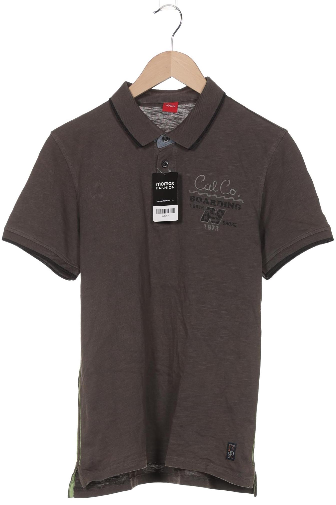 

s.Oliver Herren Poloshirt, grau, Gr. 48