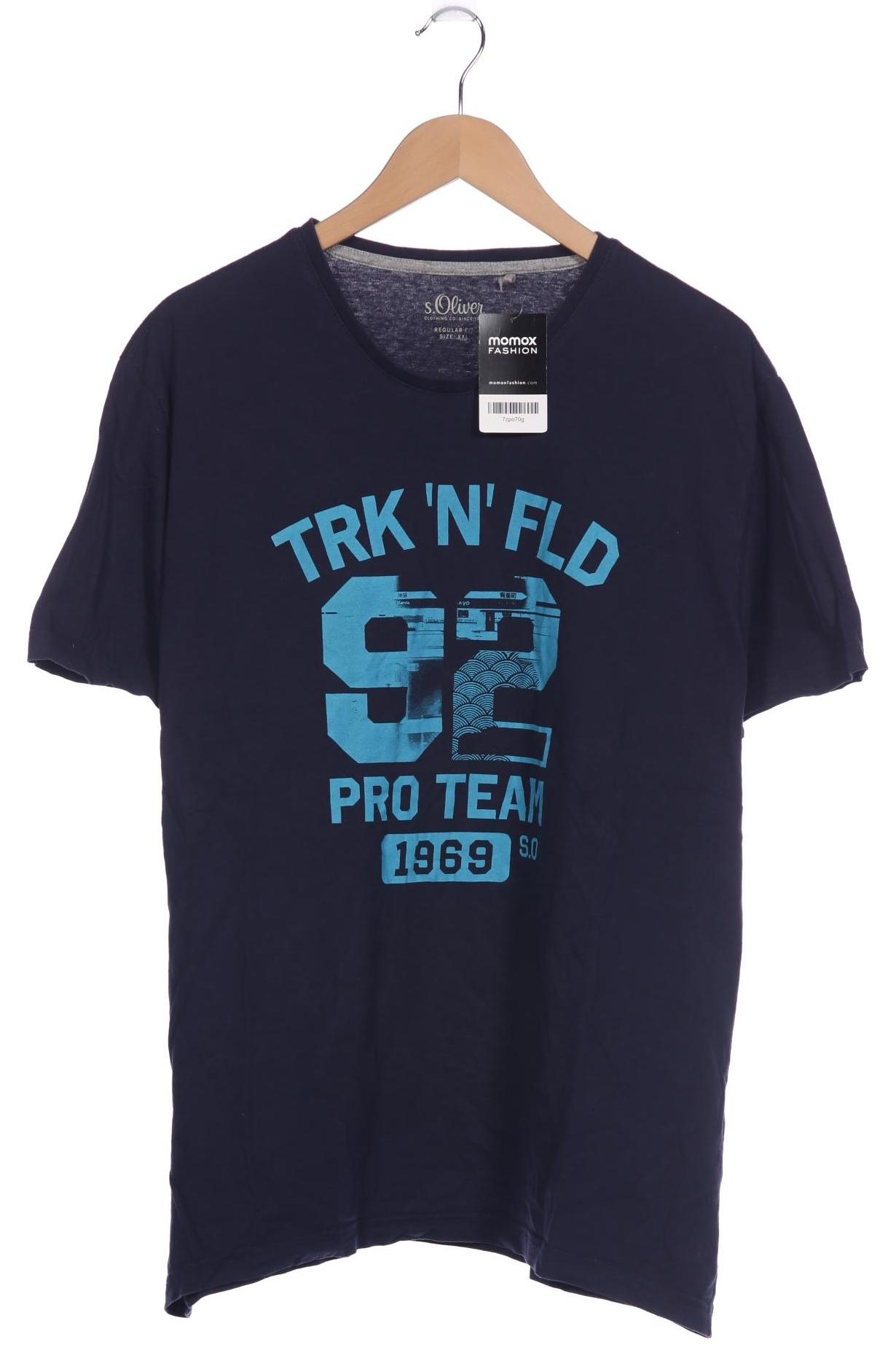 

s.Oliver Herren T-Shirt, marineblau, Gr. 56