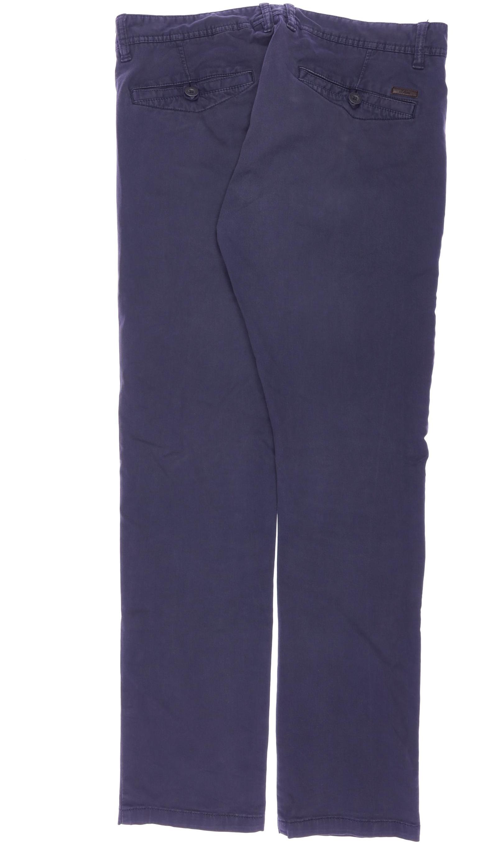 

s.Oliver Herren Stoffhose, blau, Gr. 33