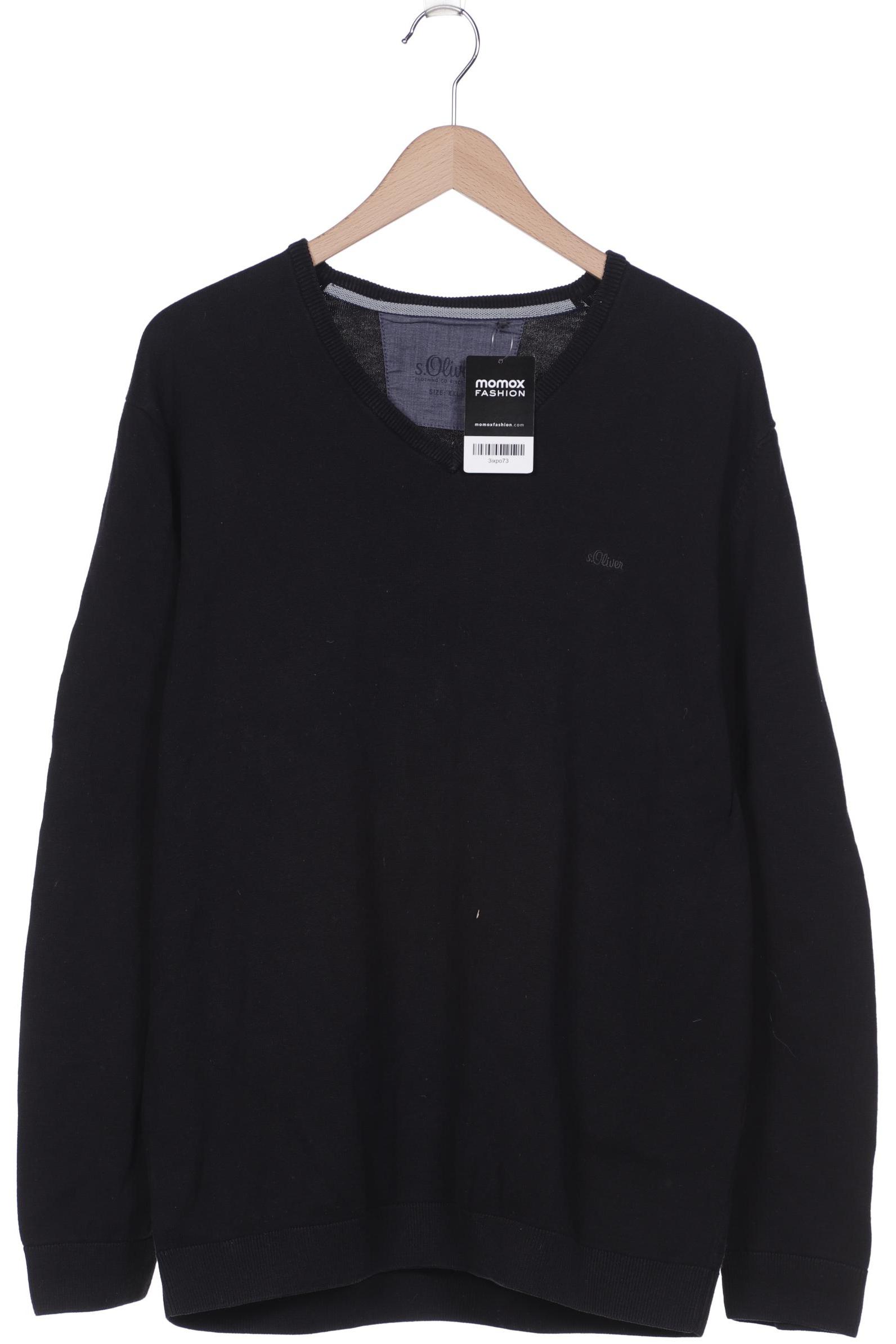 

s.Oliver Herren Pullover, schwarz, Gr. 56