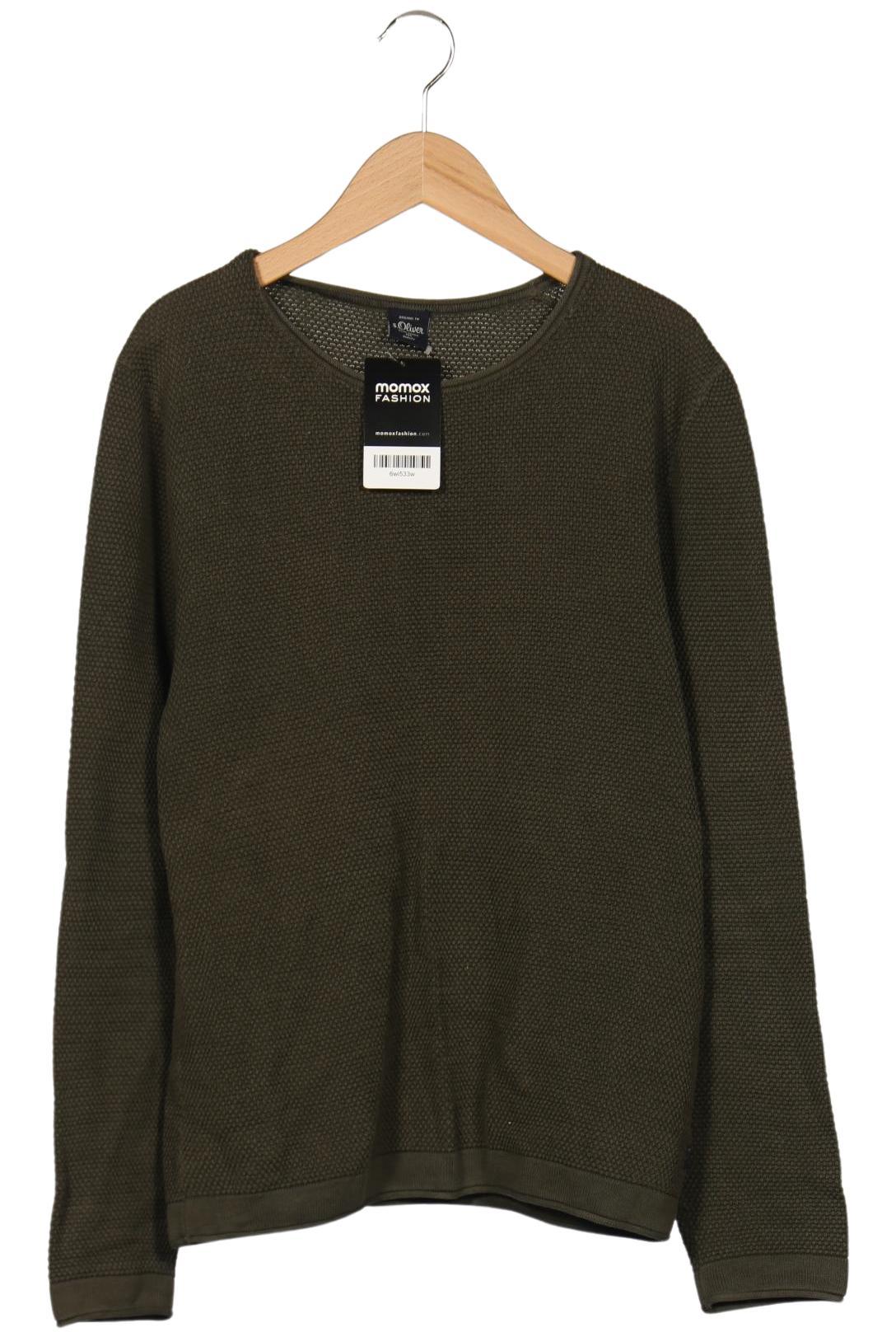 

s.Oliver Herren Pullover, grün, Gr. 46