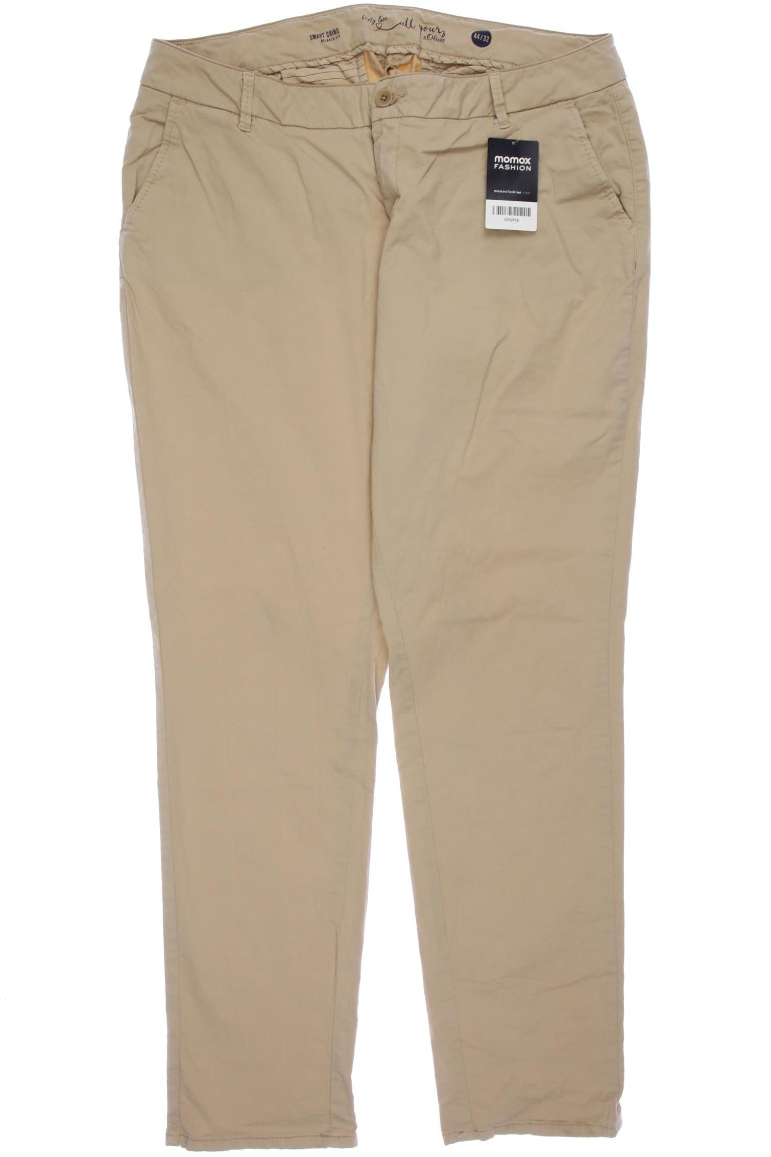 

s.Oliver Herren Stoffhose, beige, Gr. 44