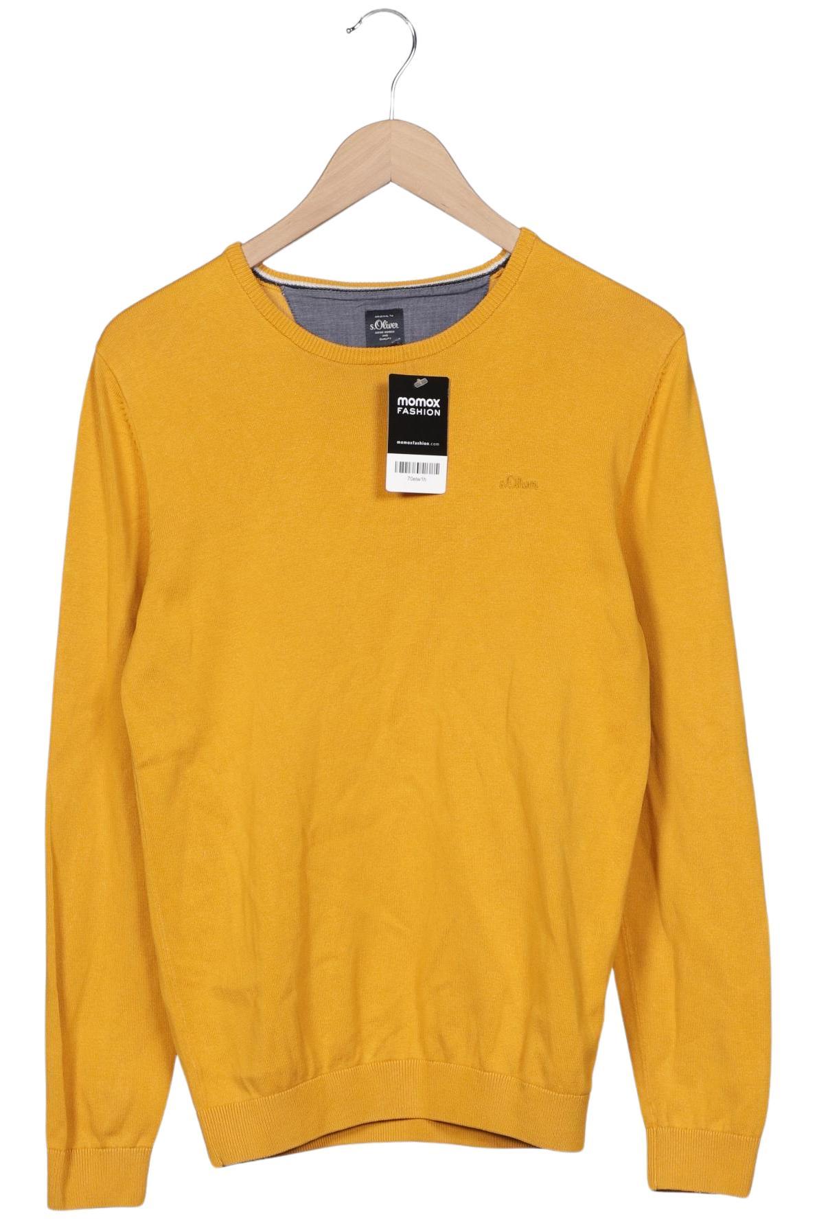 

s.Oliver Herren Sweatshirt, gelb, Gr. 46