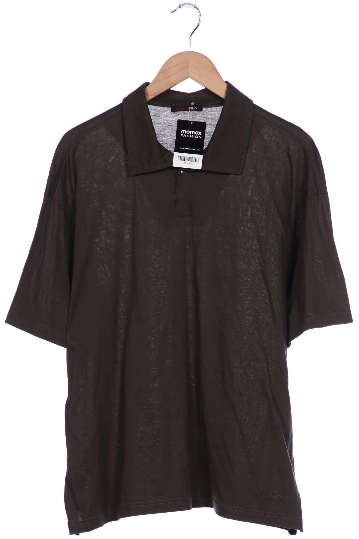 

s.Oliver Herren Poloshirt, grün, Gr. 56
