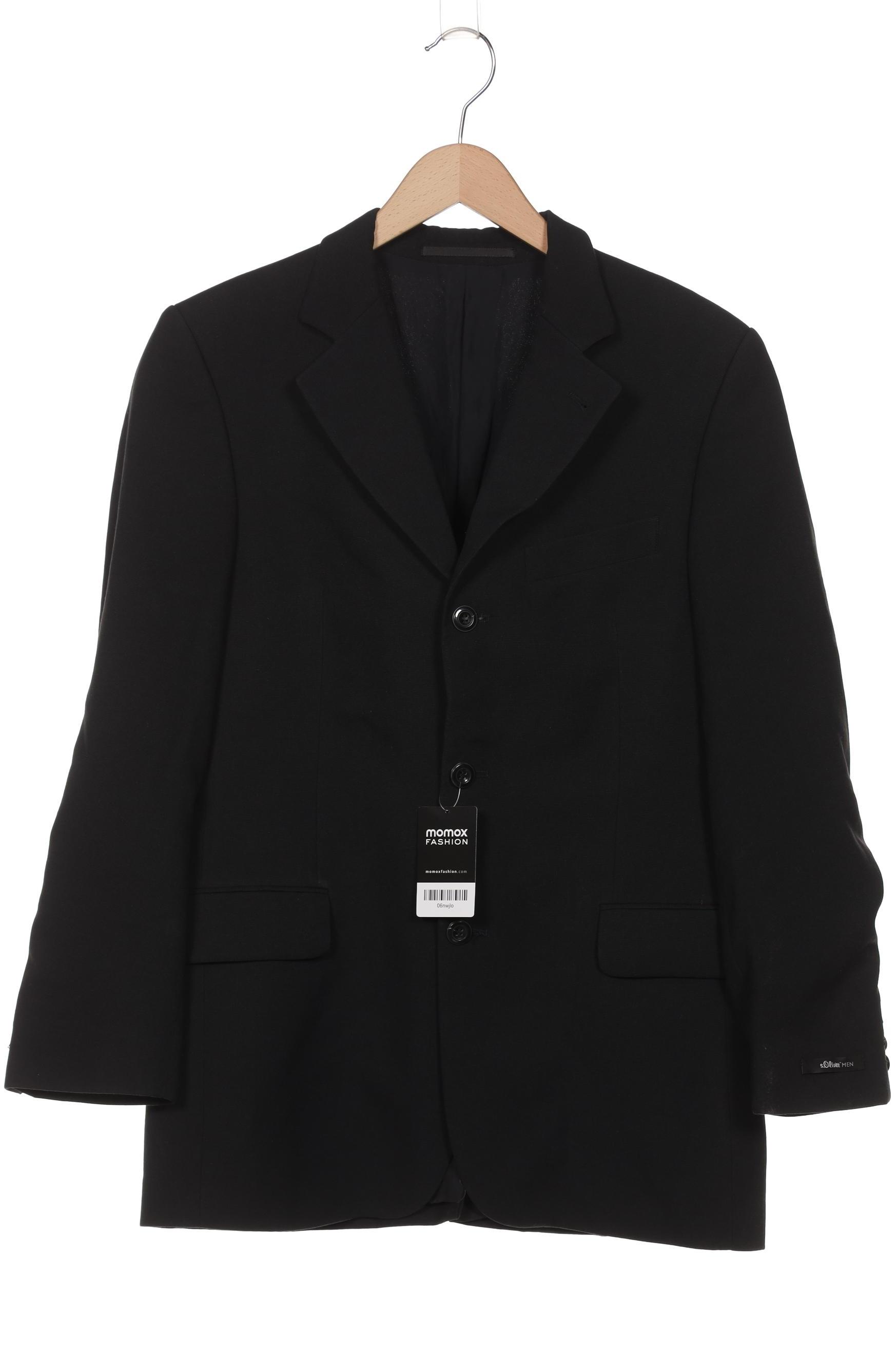 

s.Oliver Herren Sakko, schwarz, Gr. 46