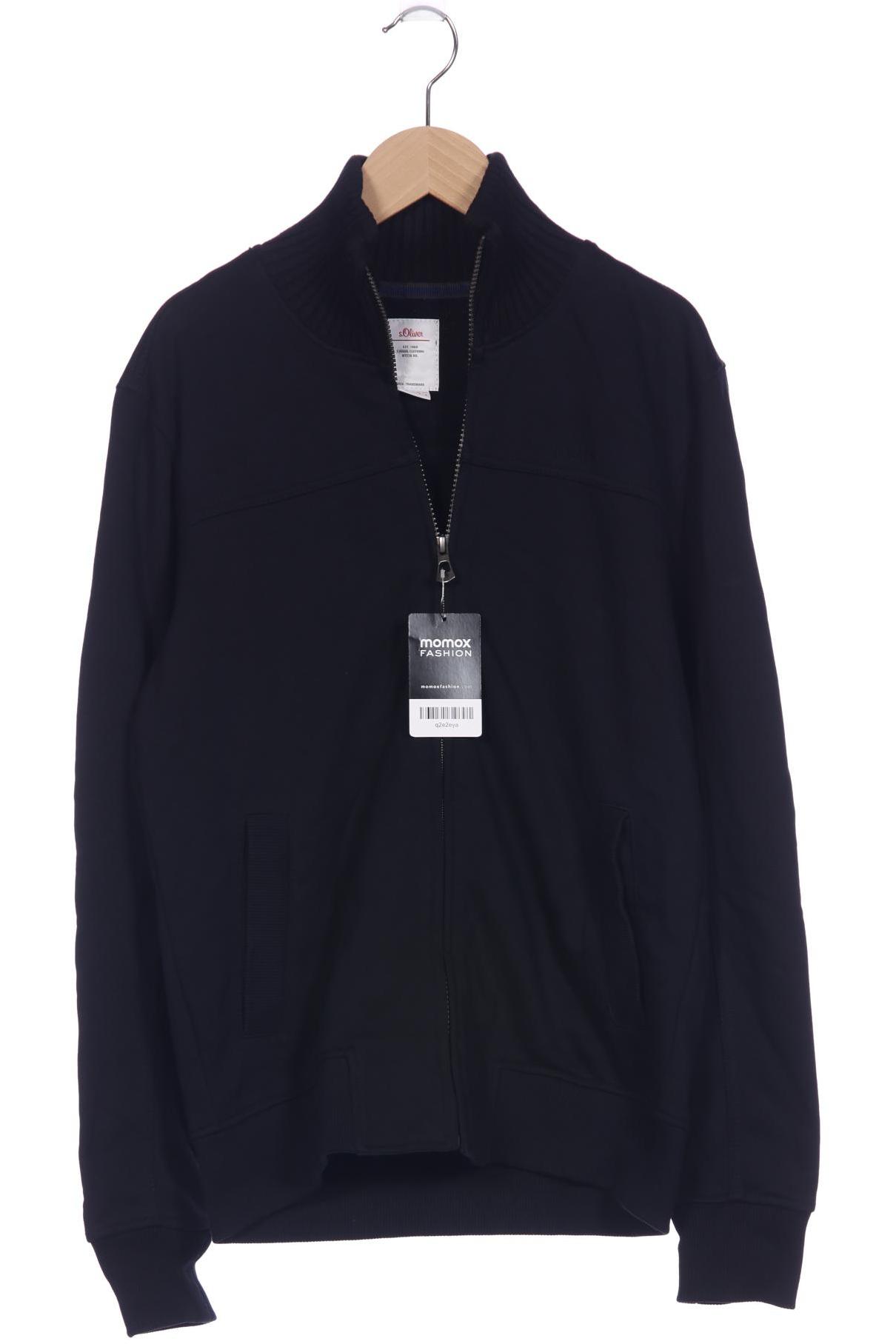 

s.Oliver Herren Sweatshirt, schwarz, Gr. 46