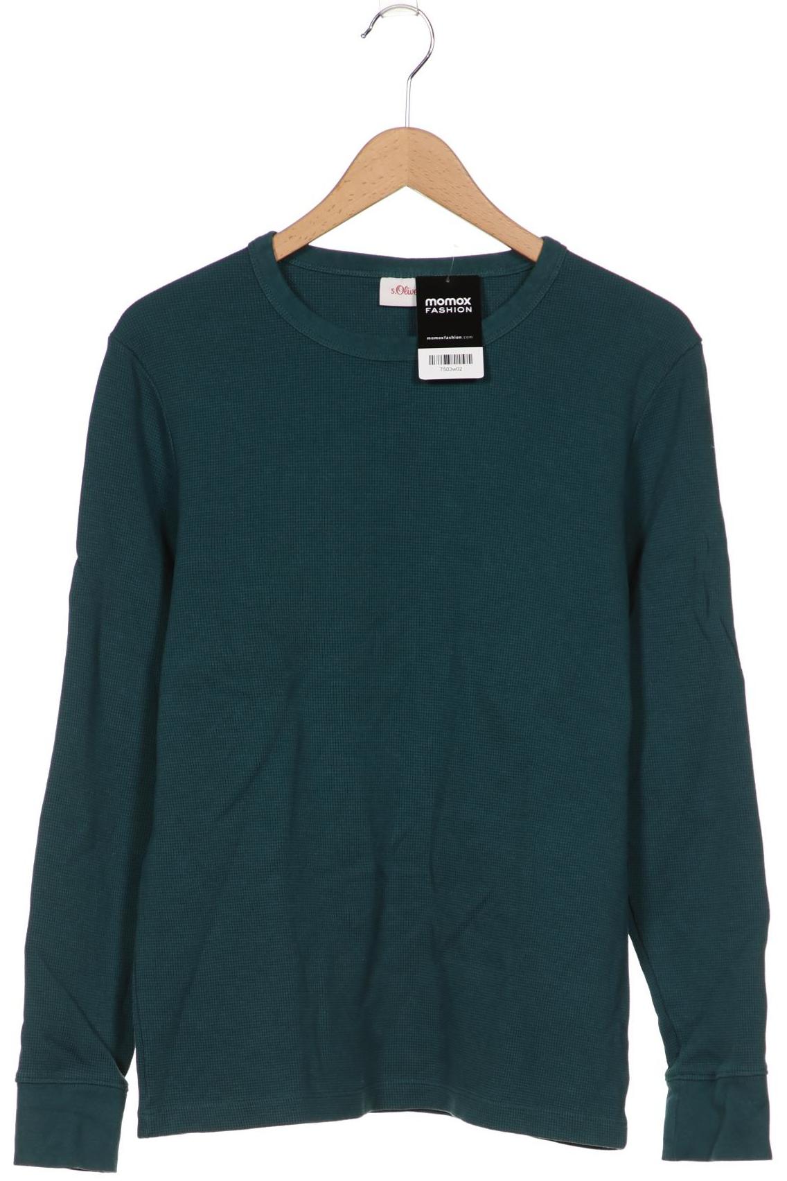 

s.Oliver Herren Langarmshirt, türkis