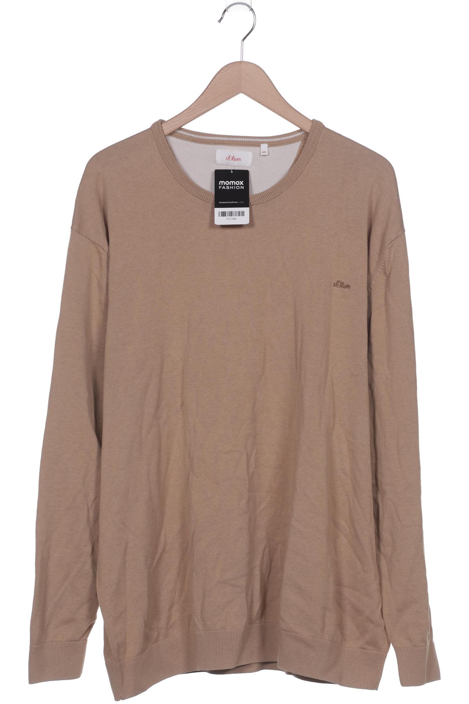 

s.Oliver Herren Pullover, beige, Gr. 60