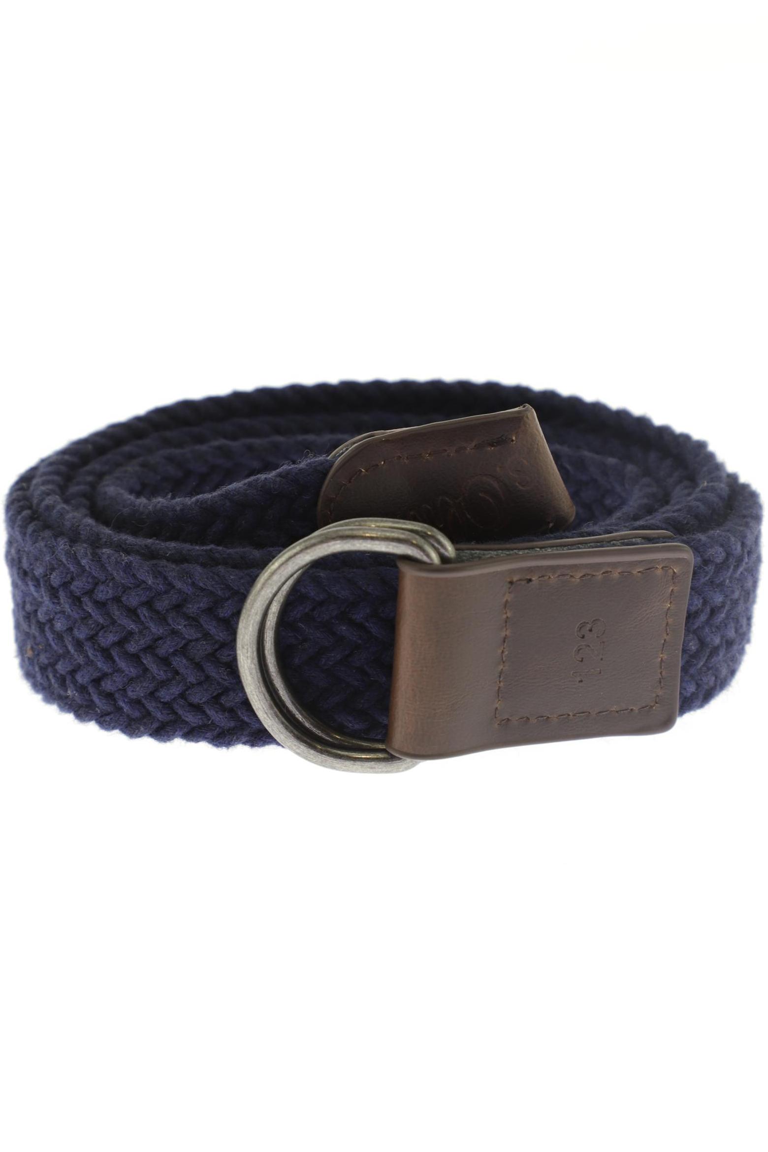 

s.Oliver Herren Gürtel, marineblau, Gr. 115