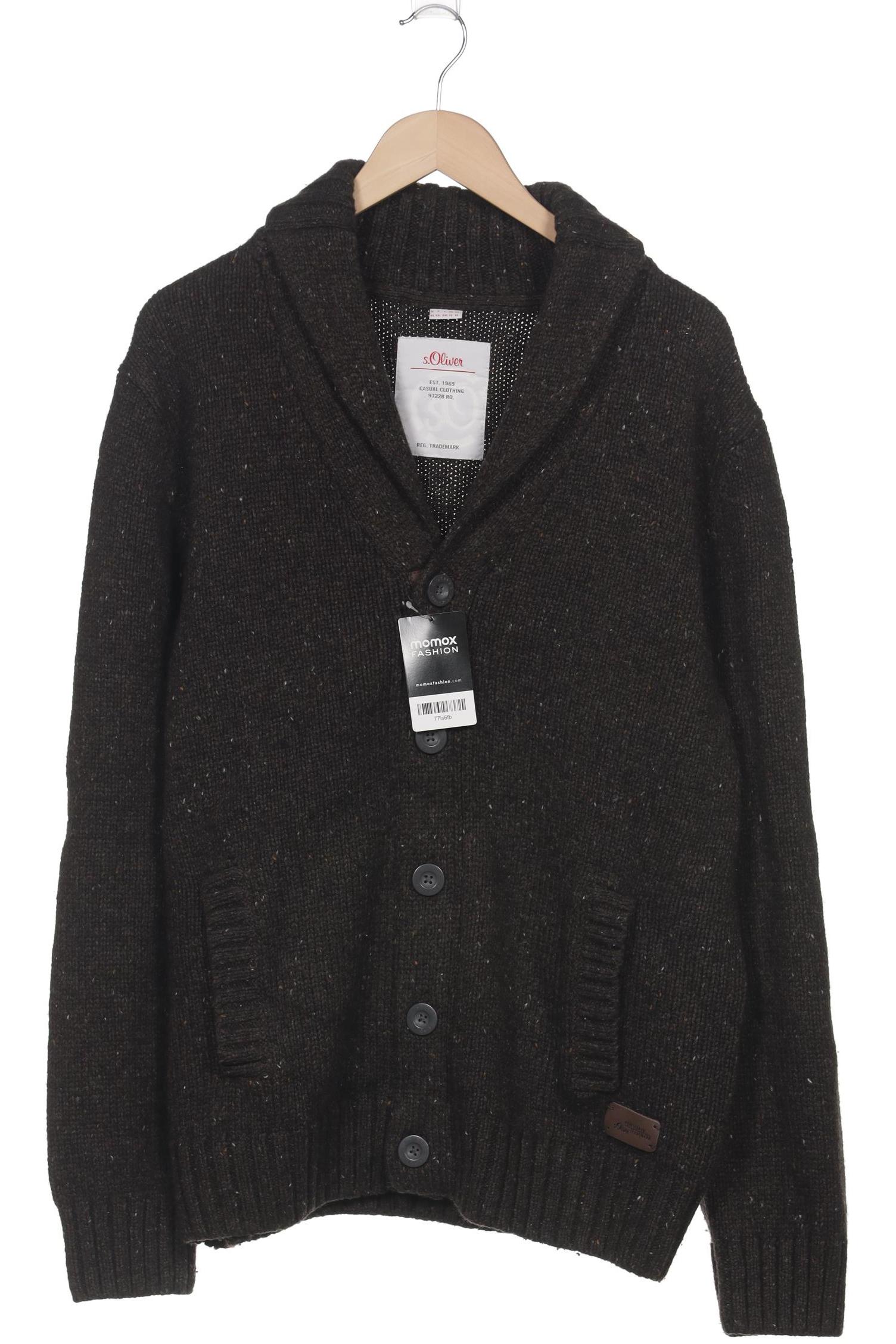 

s.Oliver Herren Strickjacke, grau, Gr. 54