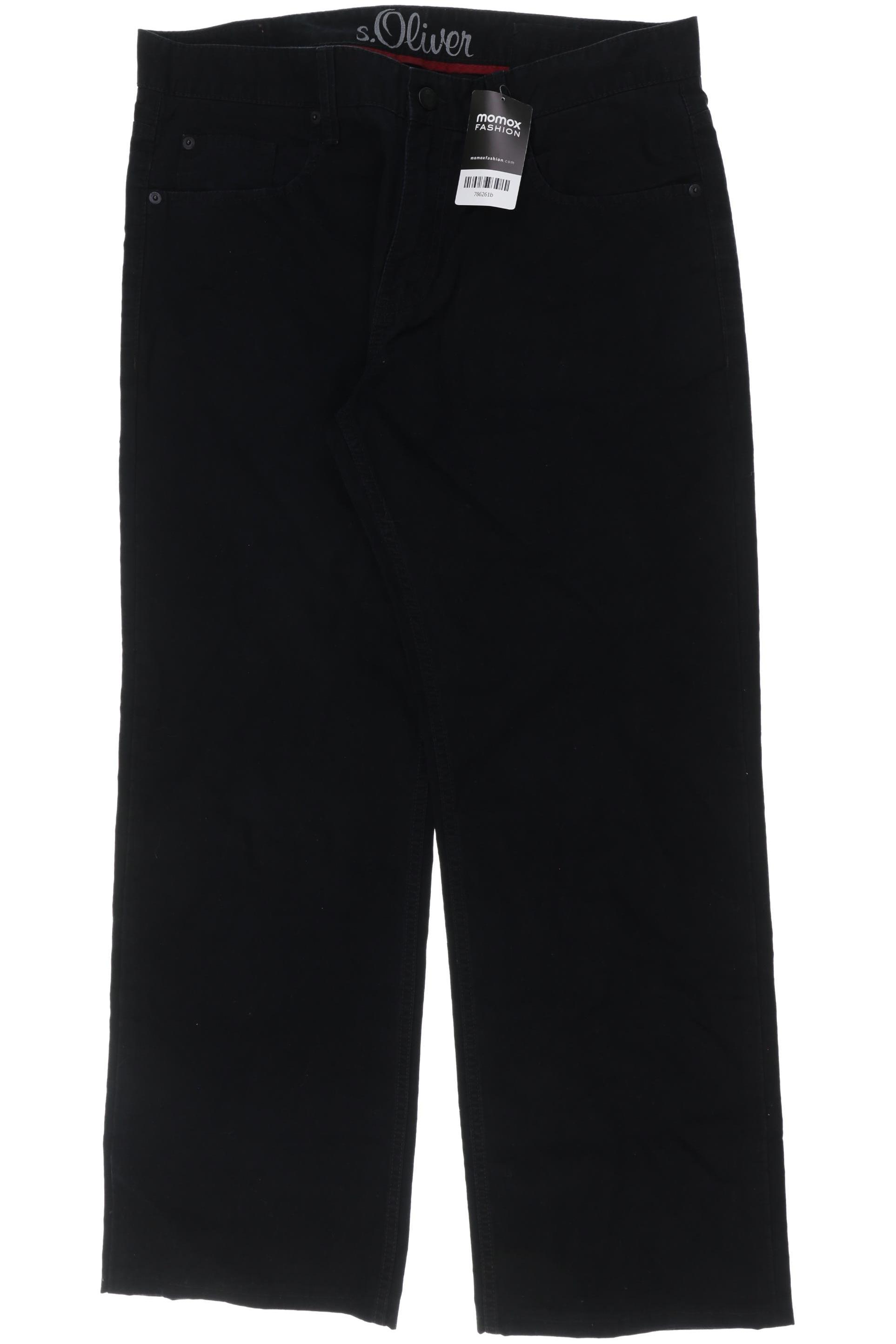 

s.Oliver Herren Stoffhose, schwarz, Gr. 34