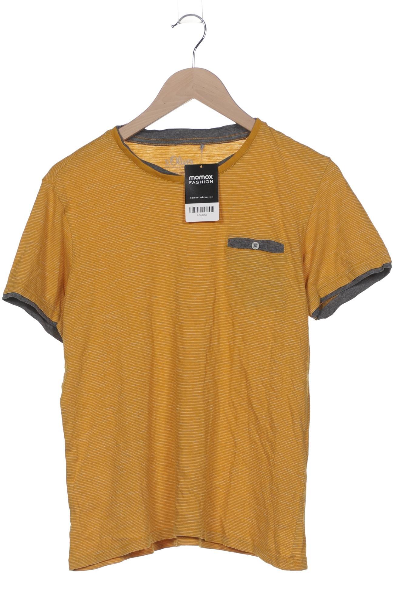 

s.Oliver Herren T-Shirt, orange, Gr. 48