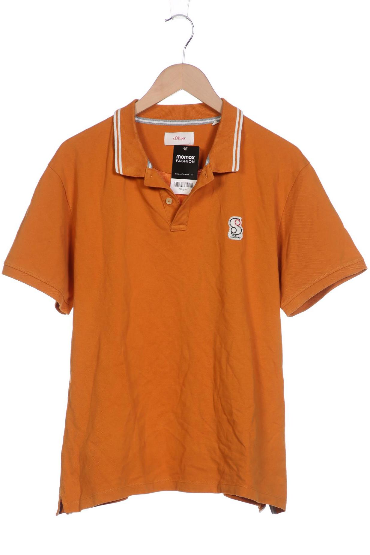 

s.Oliver Herren Poloshirt, orange, Gr. 54