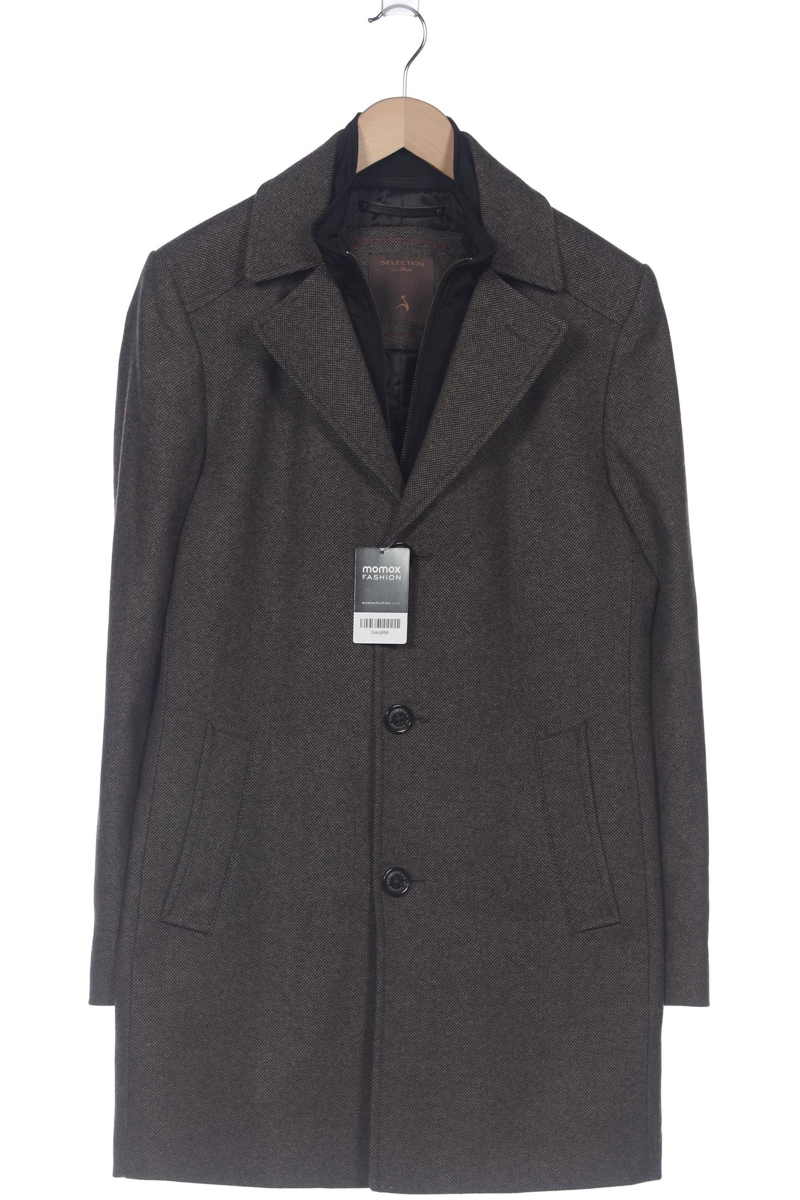 

s.Oliver Herren Mantel, braun, Gr. 48