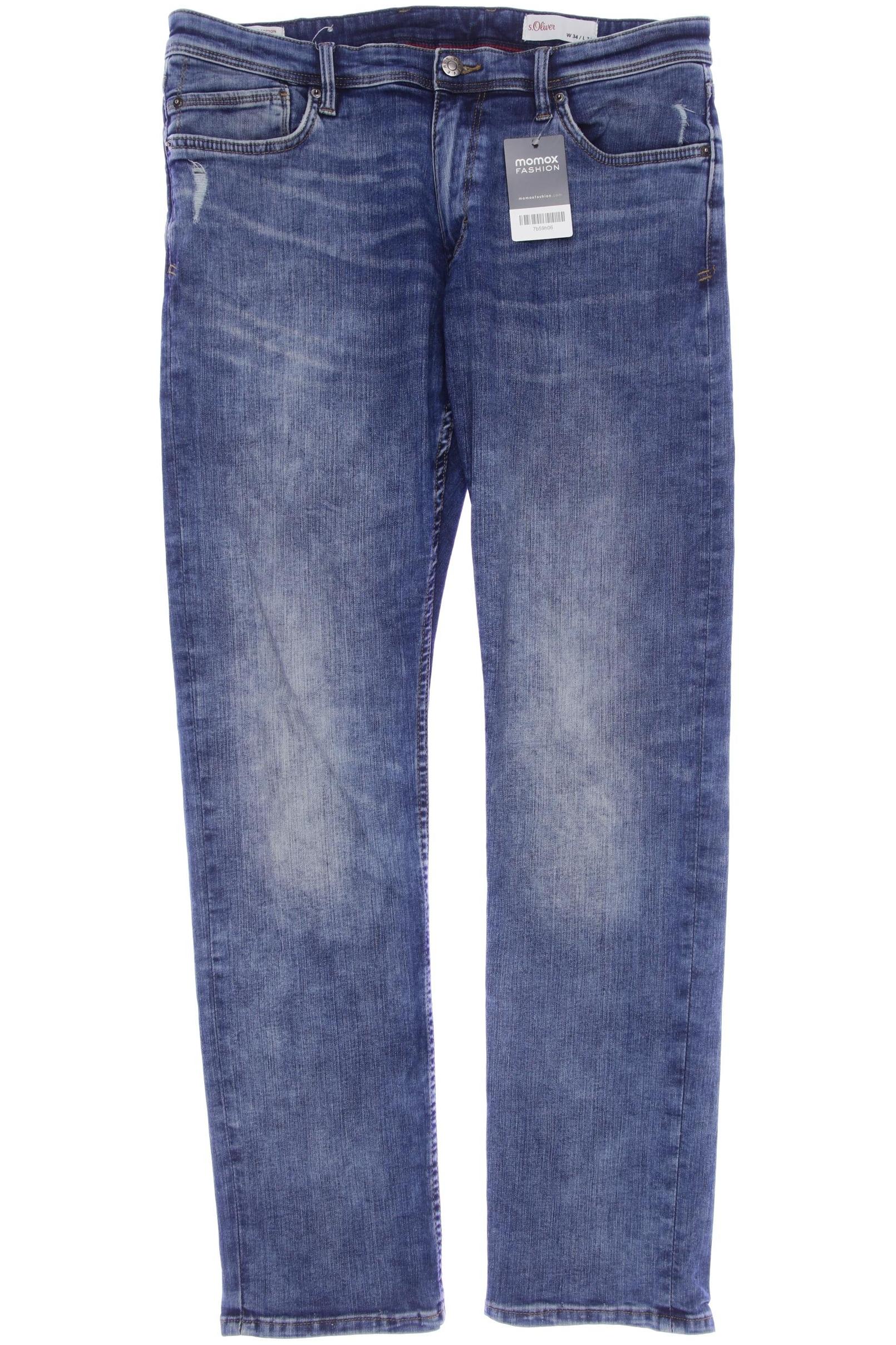 

s.Oliver Herren Jeans, blau, Gr. 34