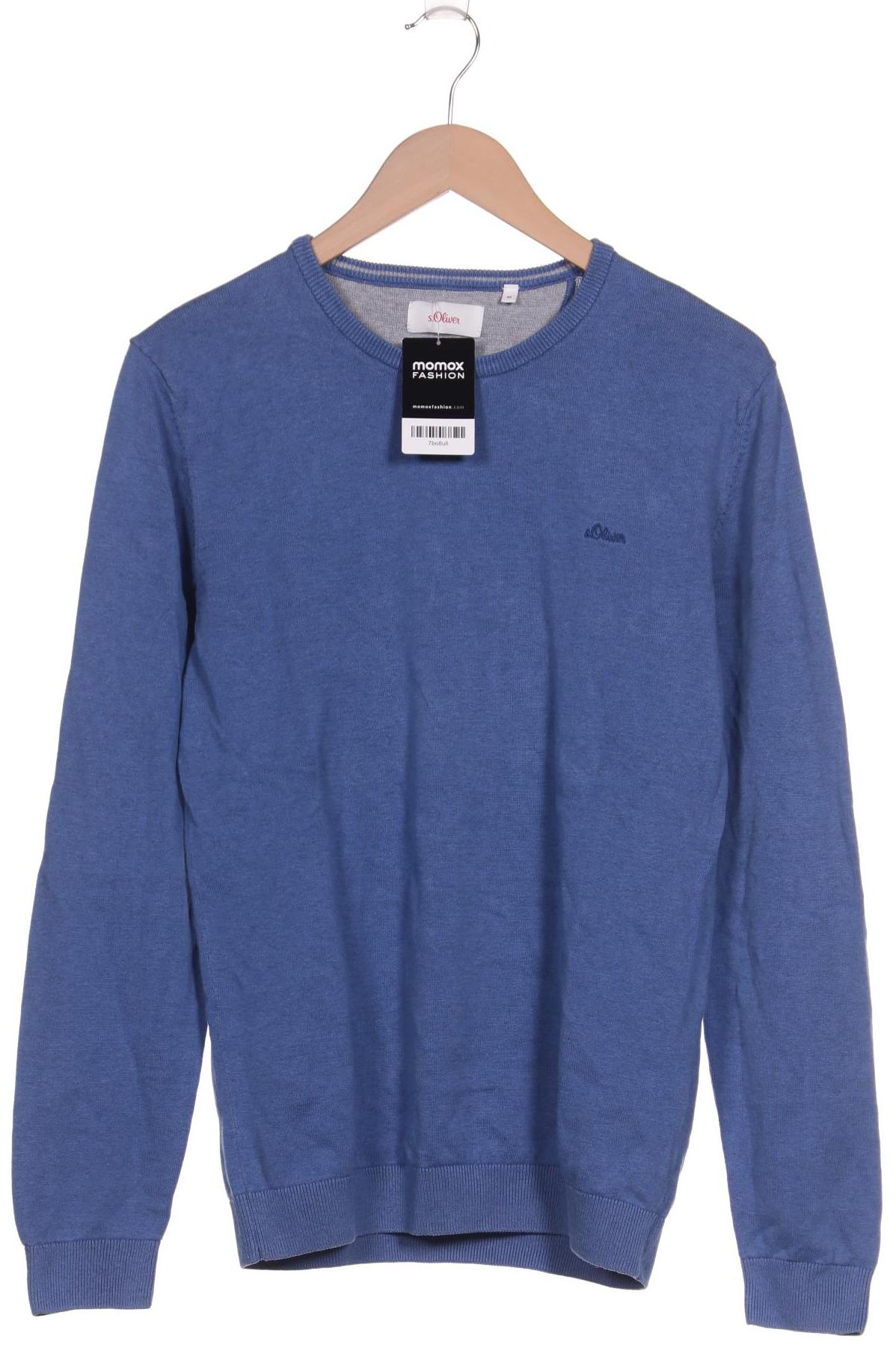 

s.Oliver Herren Pullover, blau, Gr. 48