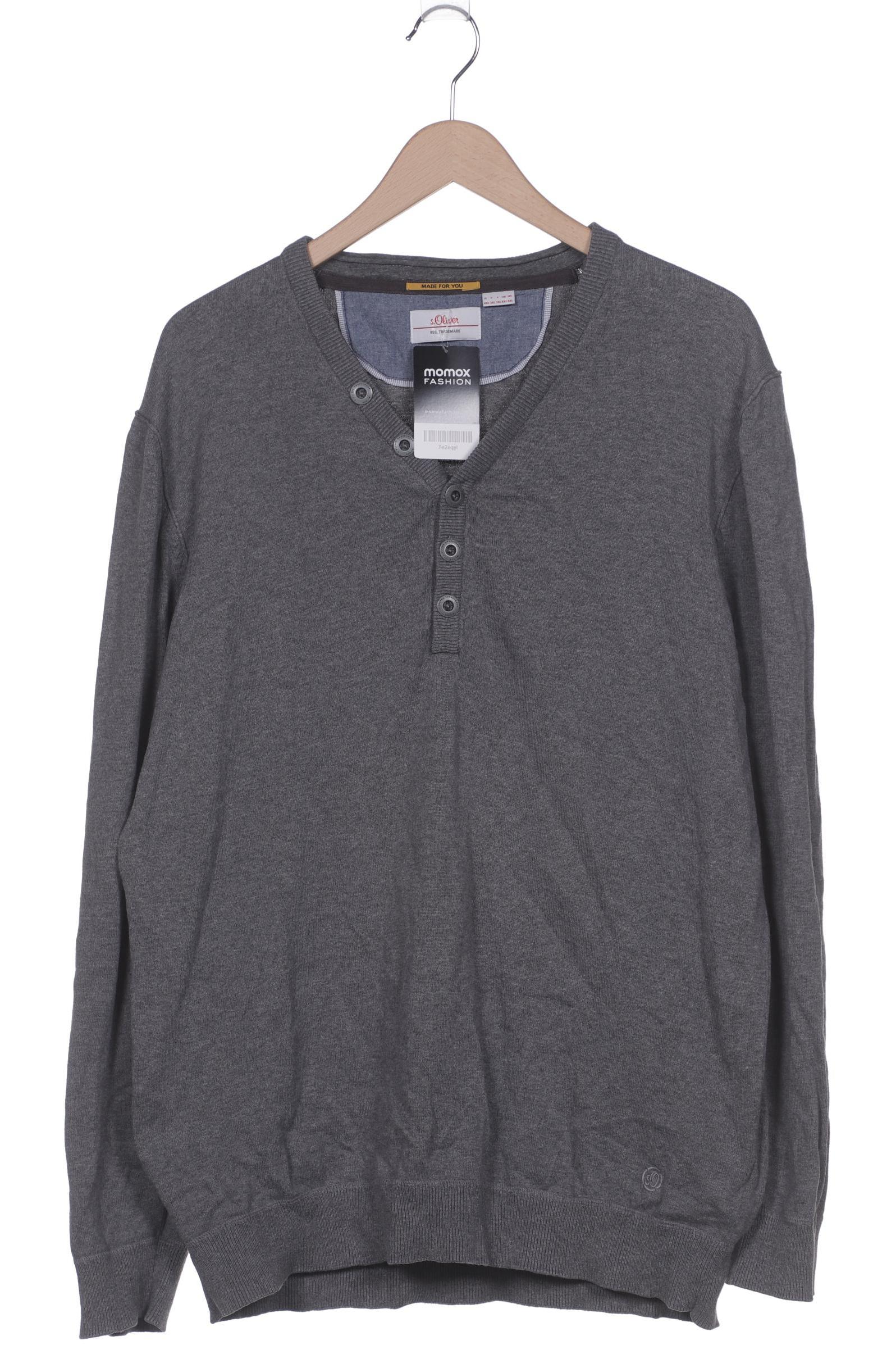 

s.Oliver Herren Pullover, grau, Gr. 56