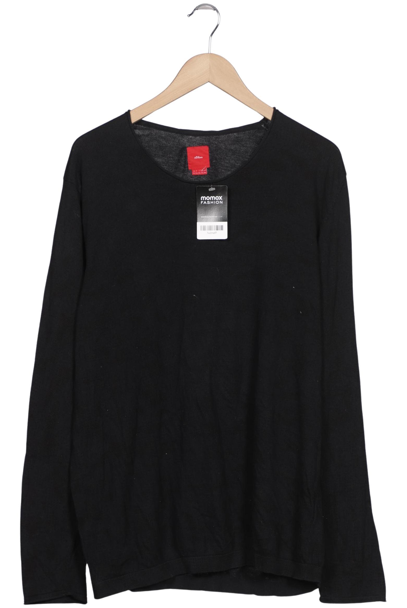 

s.Oliver Herren Pullover, schwarz, Gr. 56