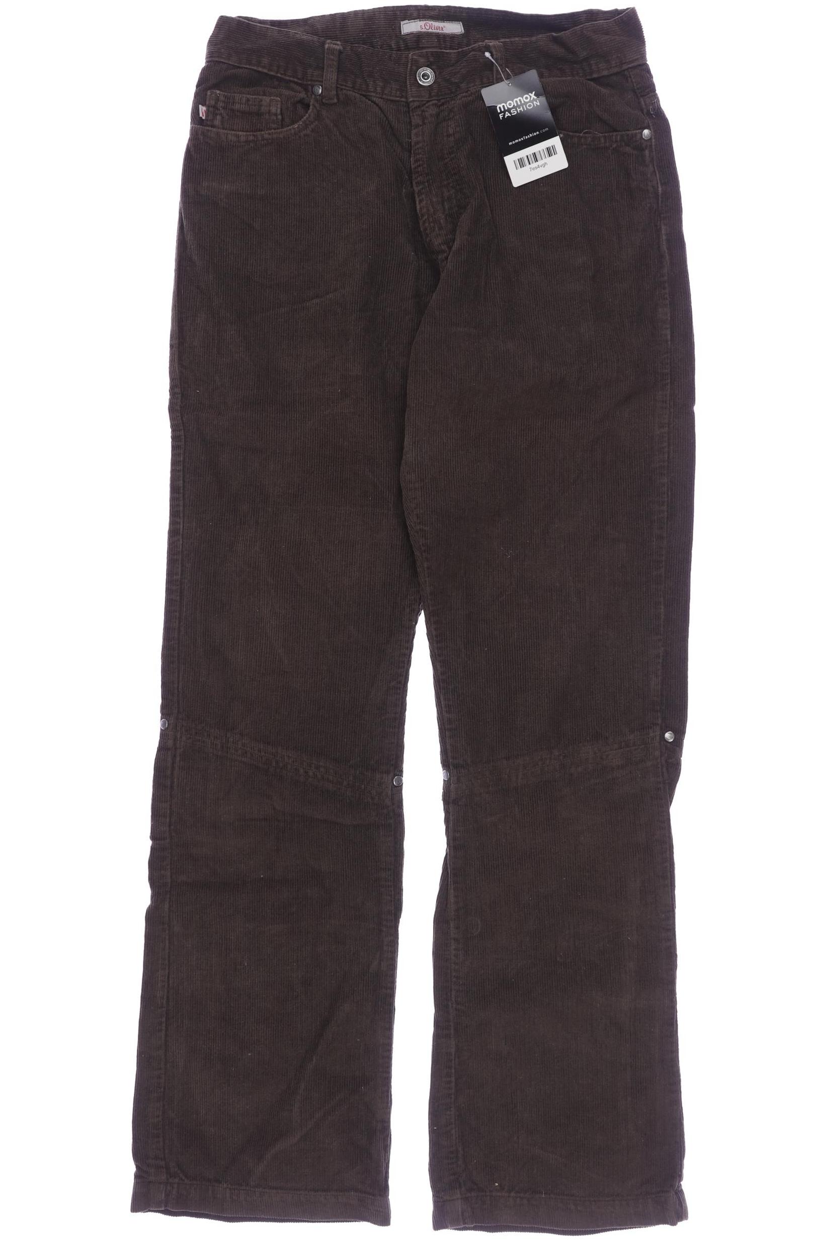 

s.Oliver Herren Stoffhose, braun, Gr. 30