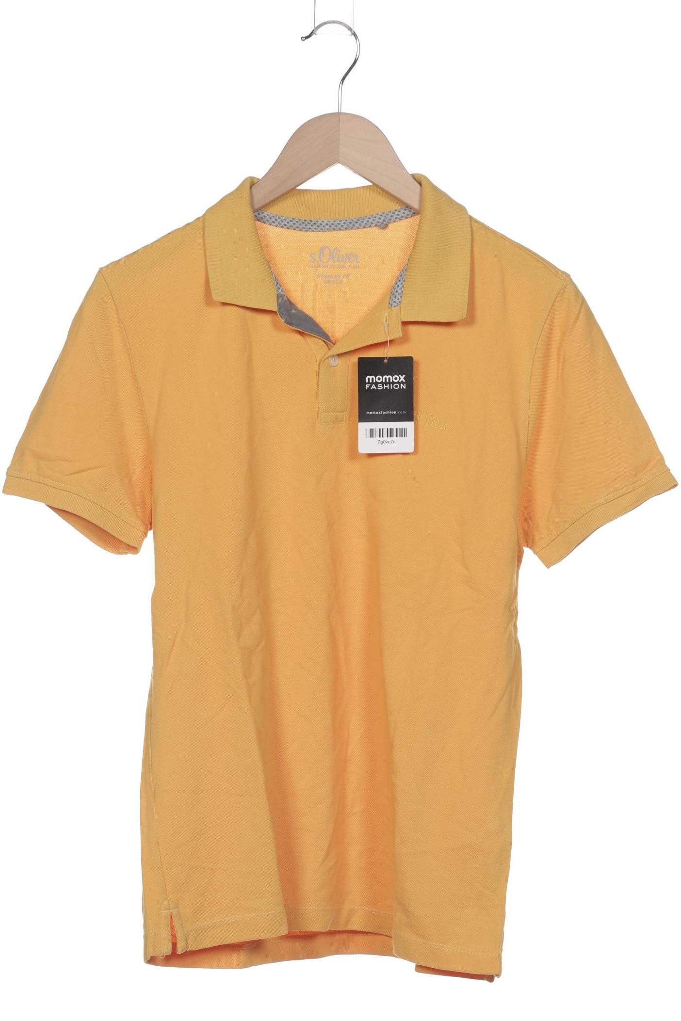 

s.Oliver Herren Poloshirt, gelb, Gr. 48