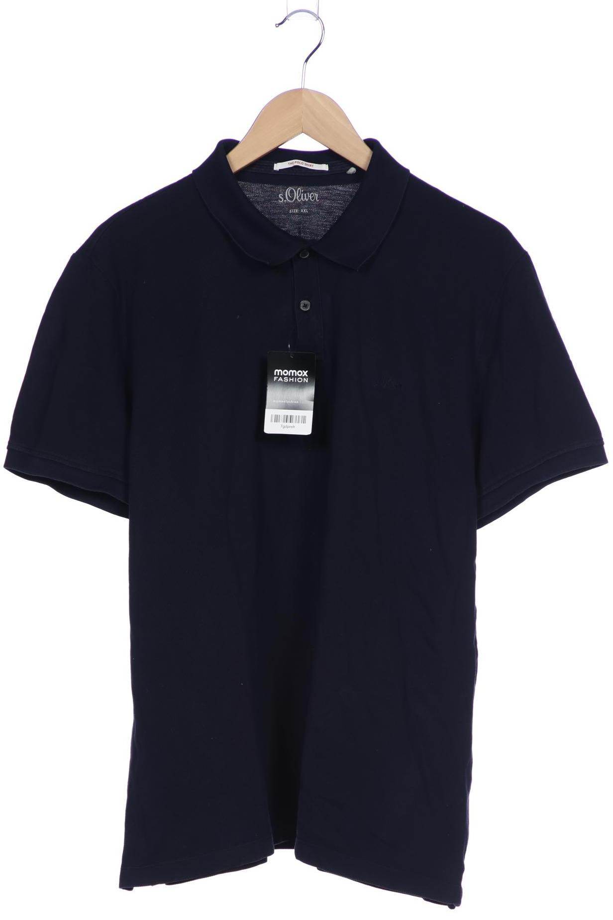 

s.Oliver Herren Poloshirt, marineblau, Gr. 56