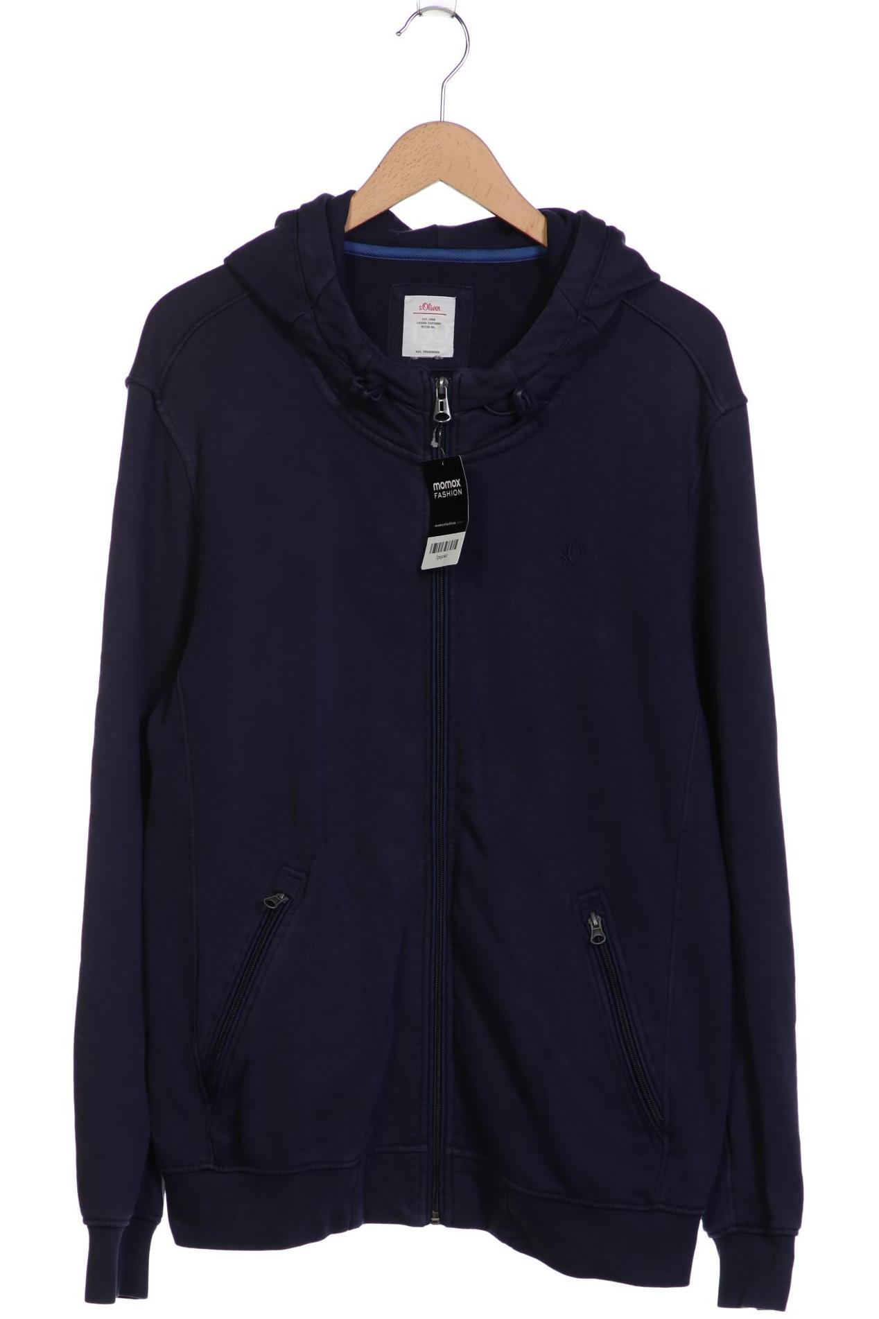 

s.Oliver Herren Kapuzenpullover, marineblau, Gr. 54