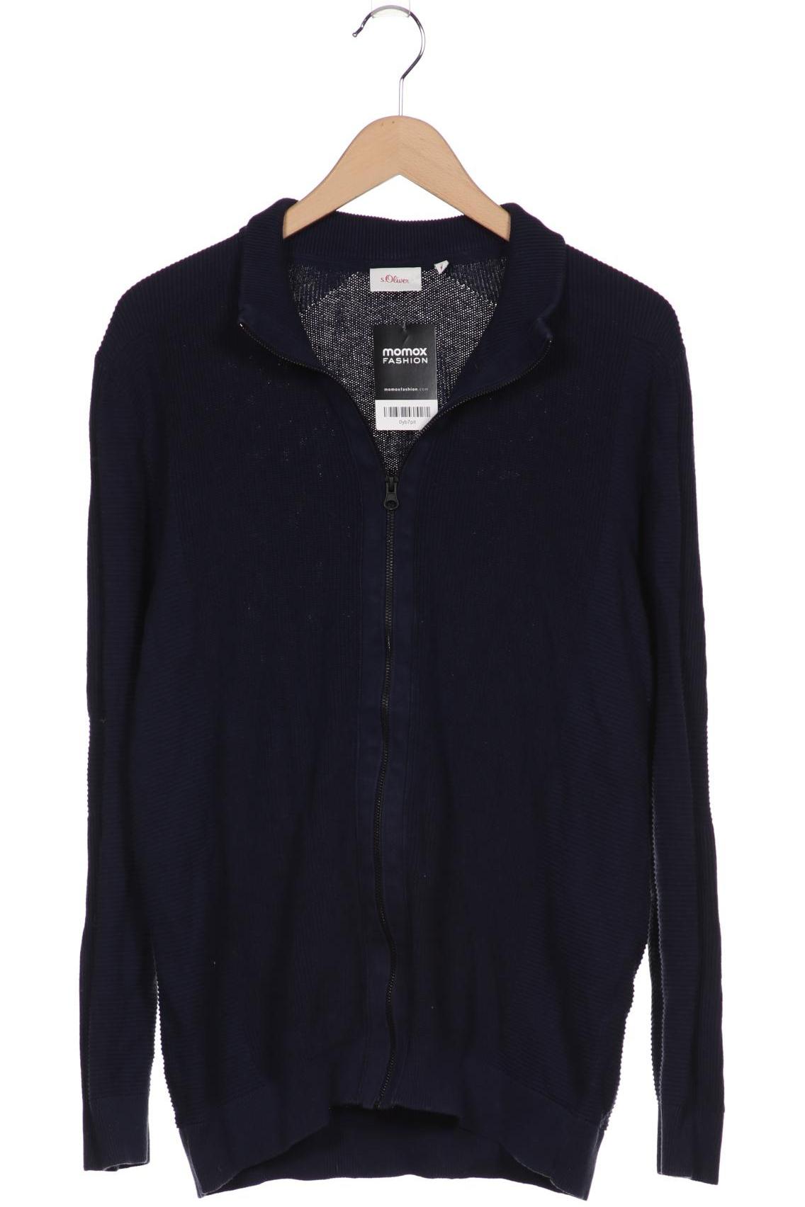 

s.Oliver Herren Strickjacke, marineblau, Gr. 54
