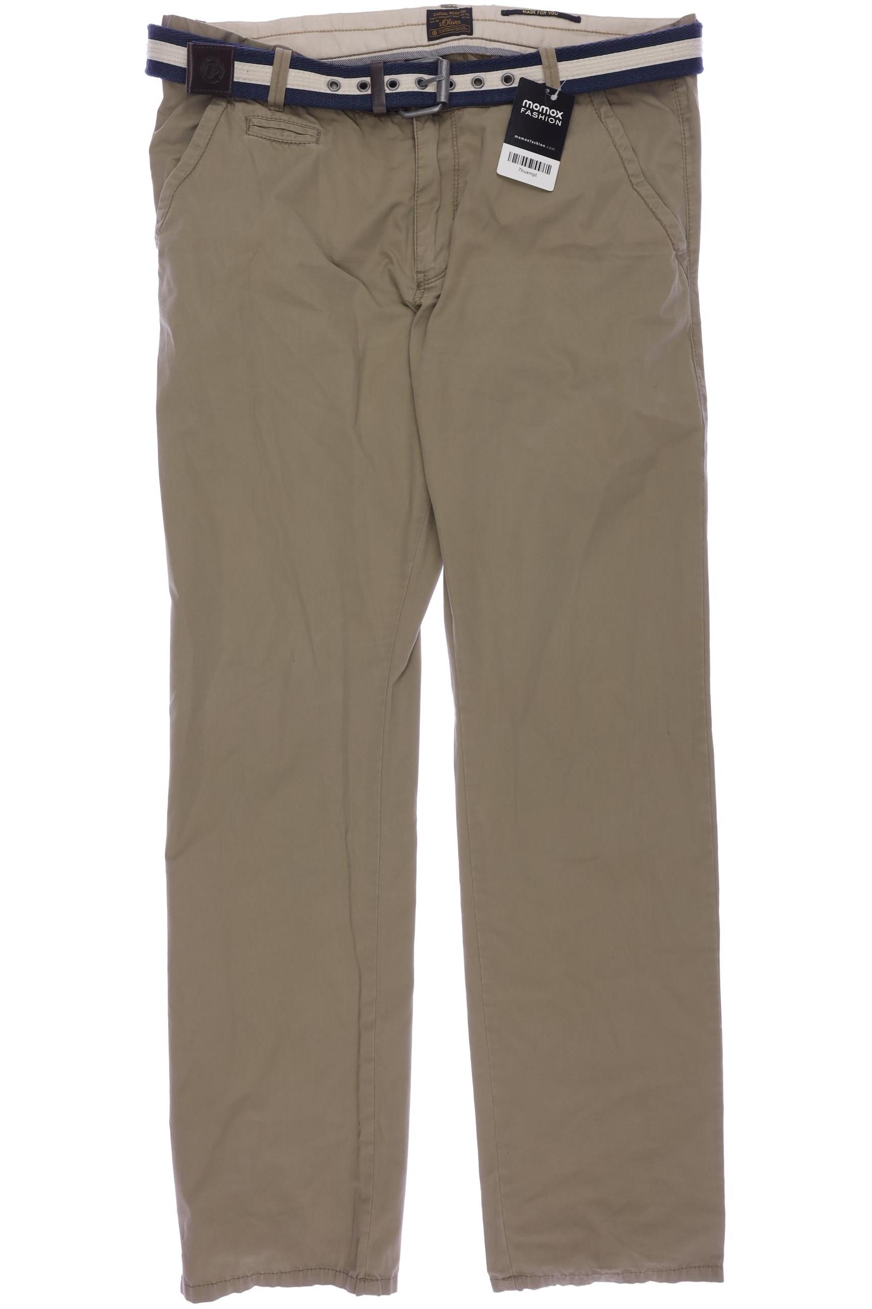 

s.Oliver Herren Stoffhose, beige, Gr. 34