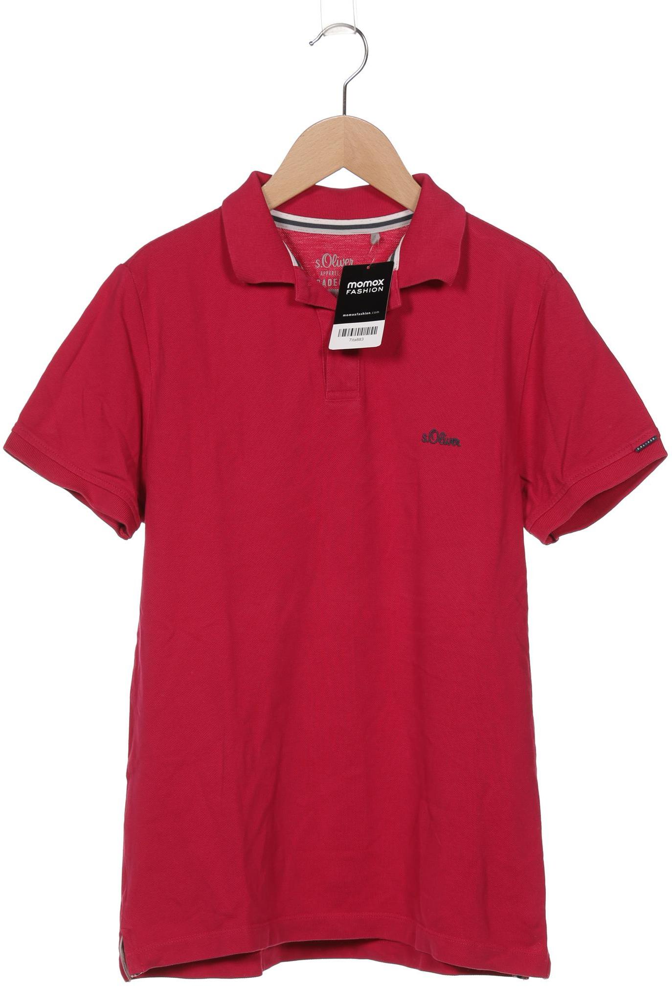 

s.Oliver Herren Poloshirt, pink, Gr. 46