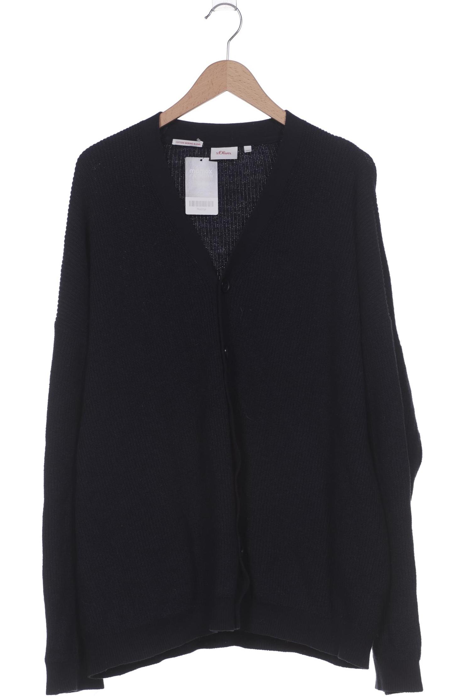 

s.Oliver Herren Strickjacke, marineblau, Gr. 58