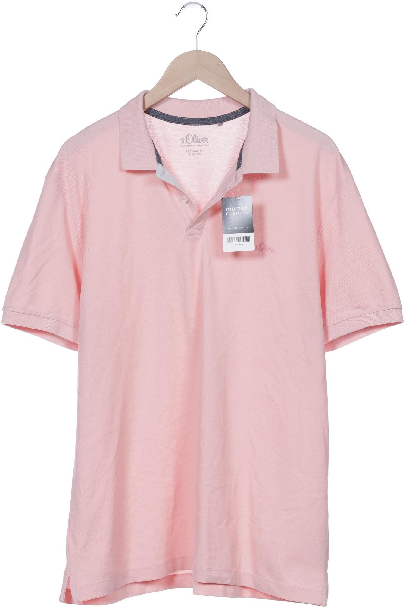 

s.Oliver Herren Poloshirt, pink, Gr. 56