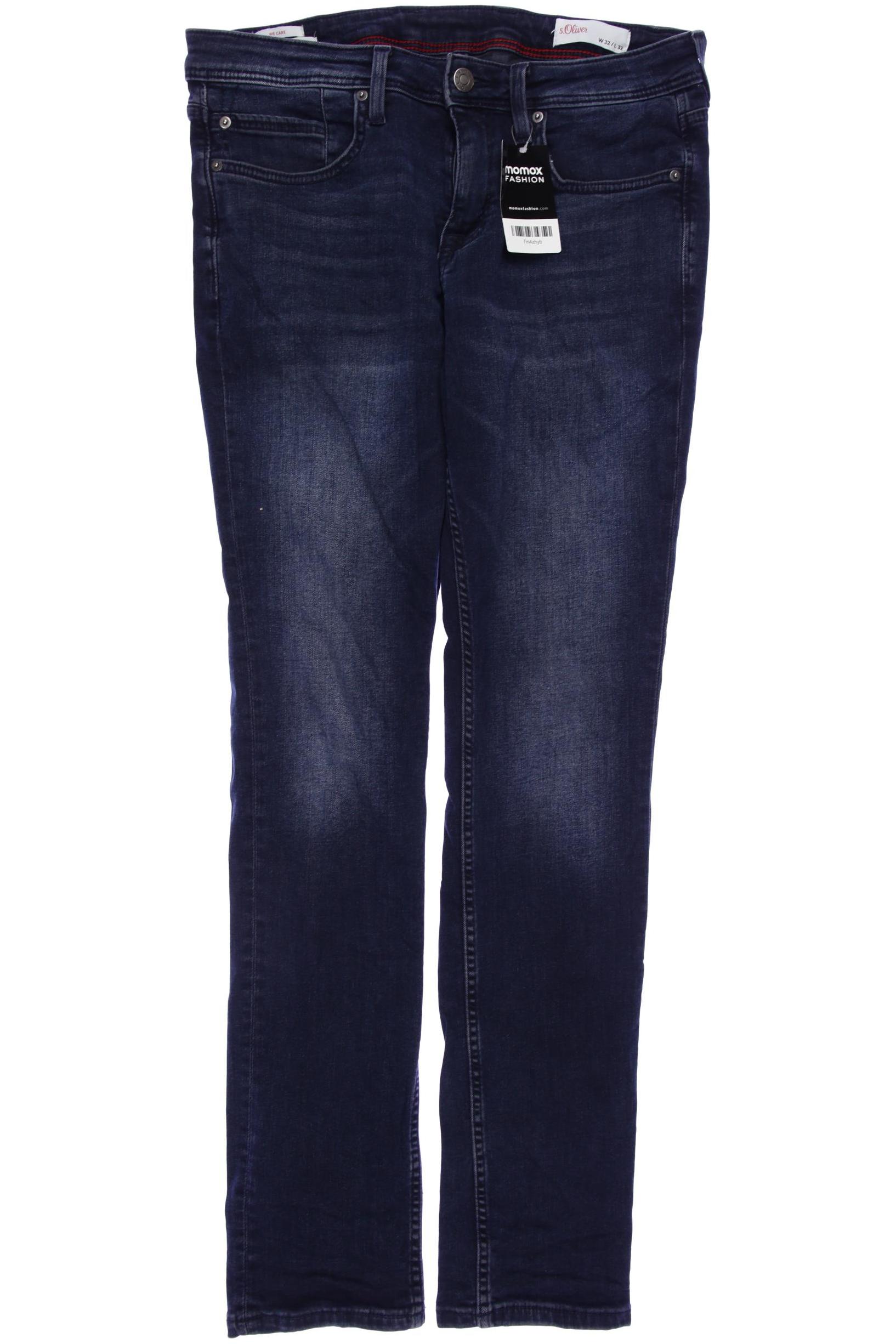 

s.Oliver Herren Jeans, marineblau, Gr. 32