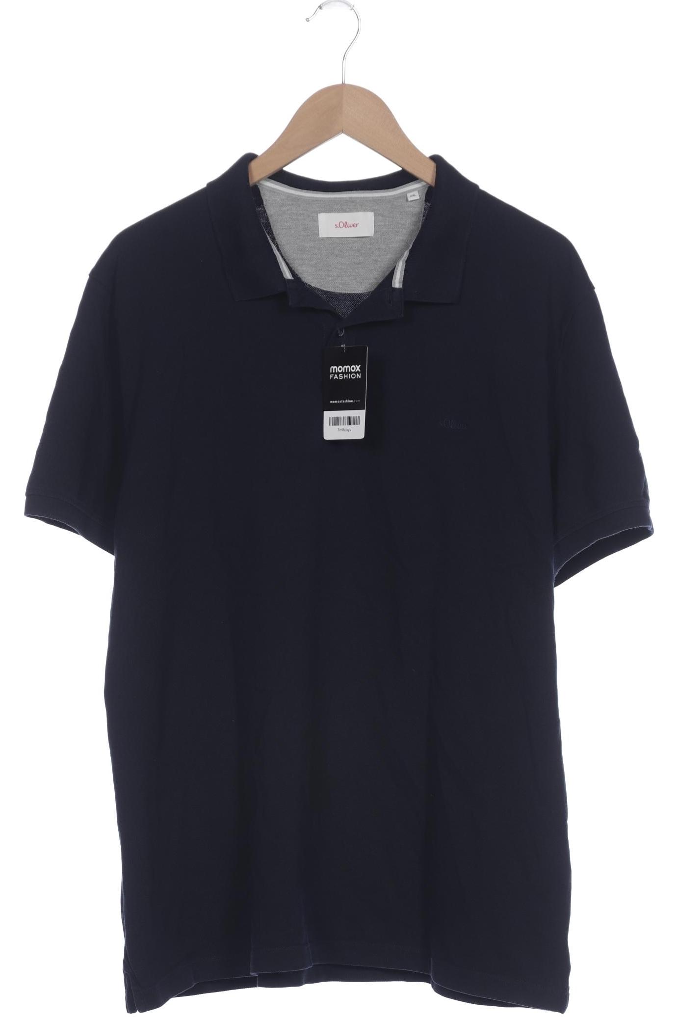 

s.Oliver Herren Poloshirt, marineblau, Gr. 56