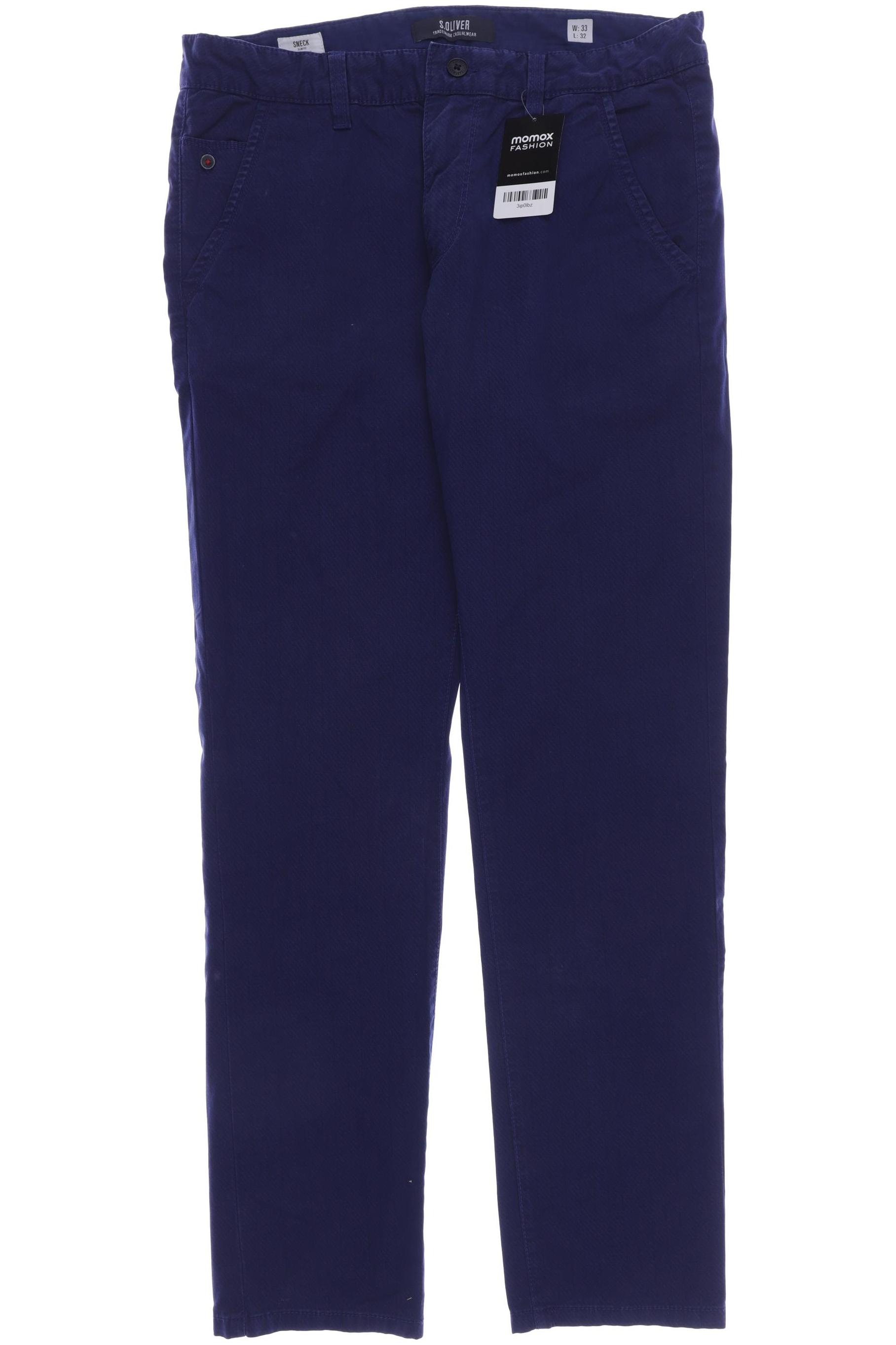 

s.Oliver Herren Stoffhose, blau