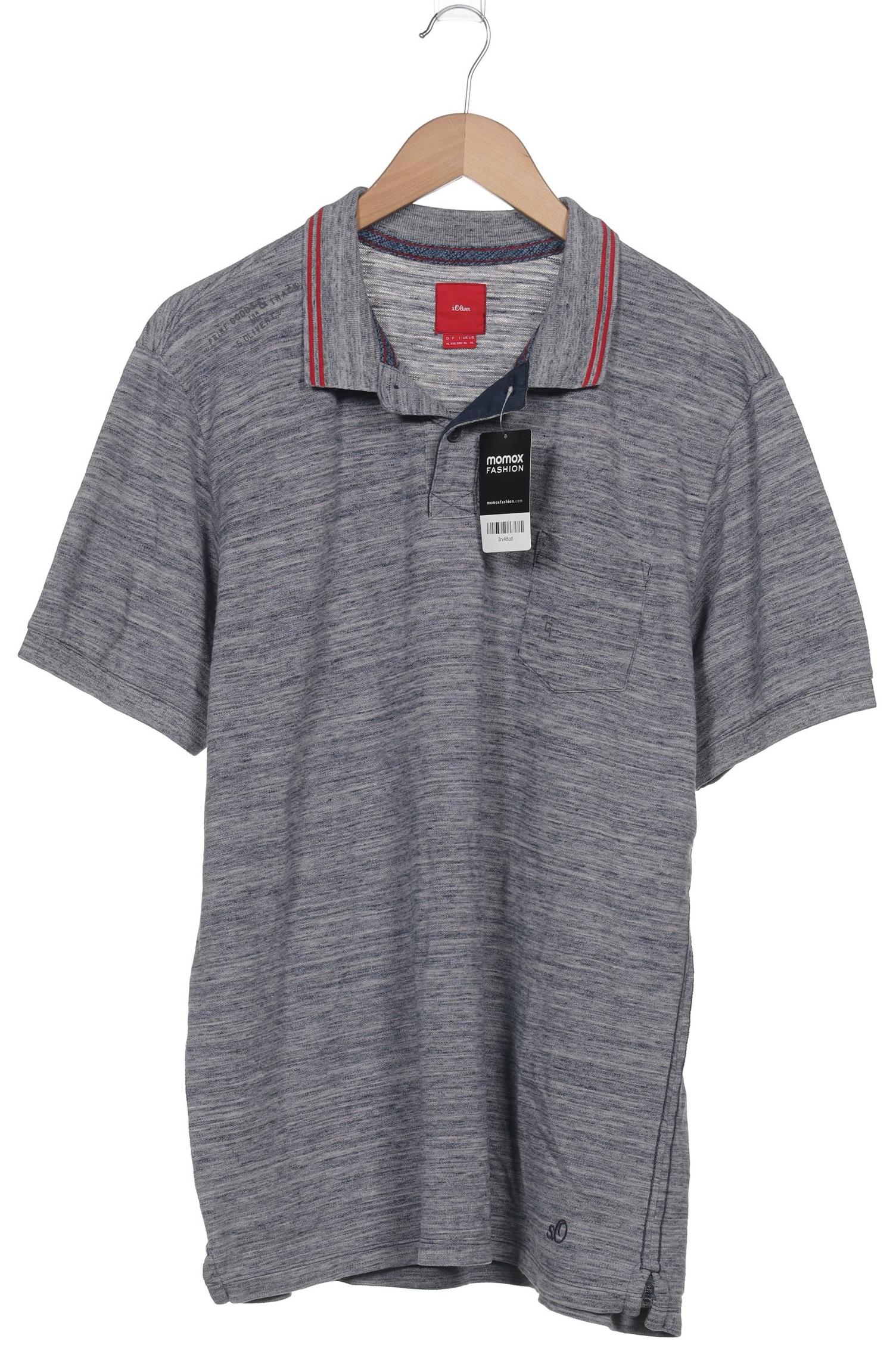 

s.Oliver Herren Poloshirt, blau, Gr. 54