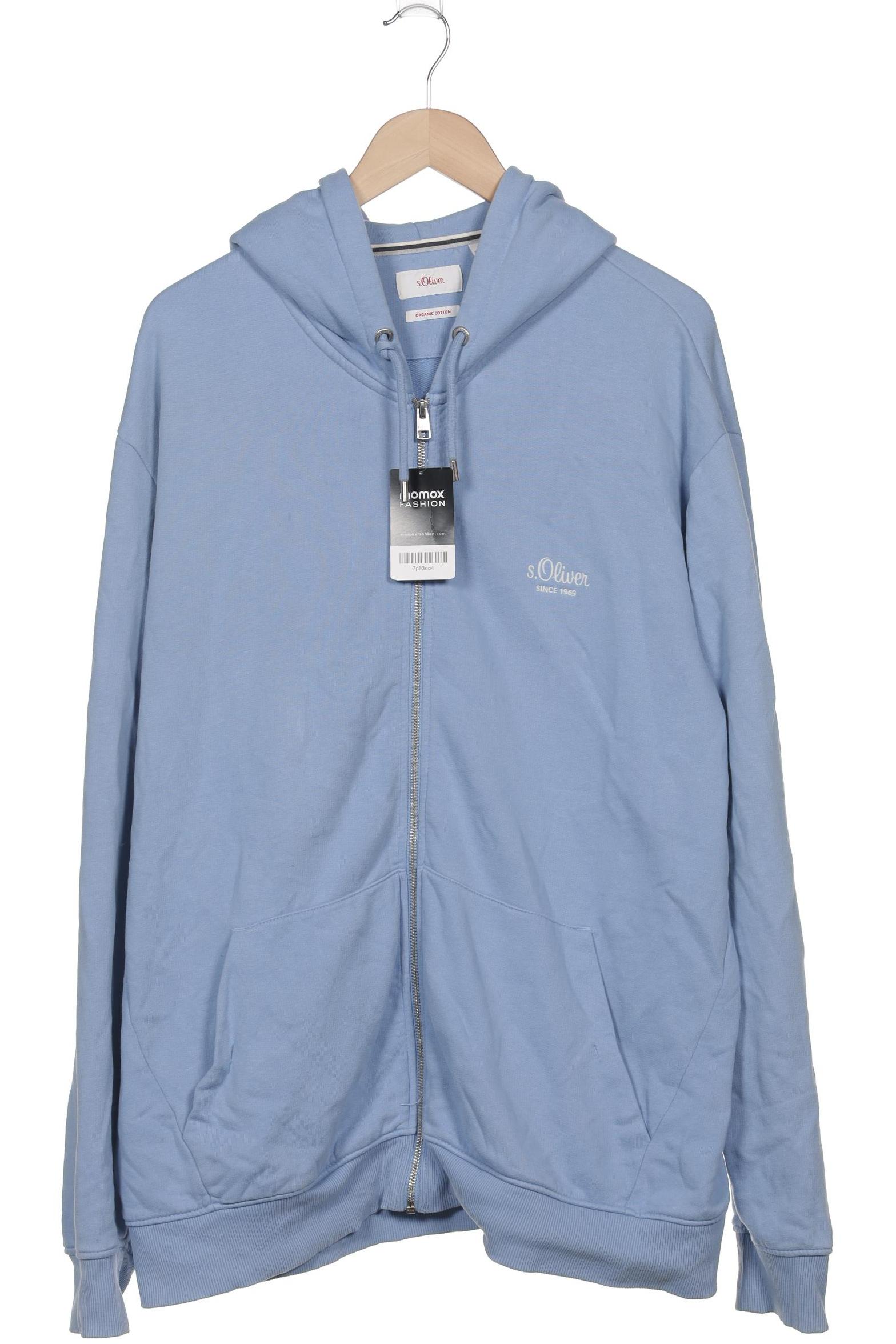 

s.Oliver Herren Kapuzenpullover, hellblau, Gr. 56