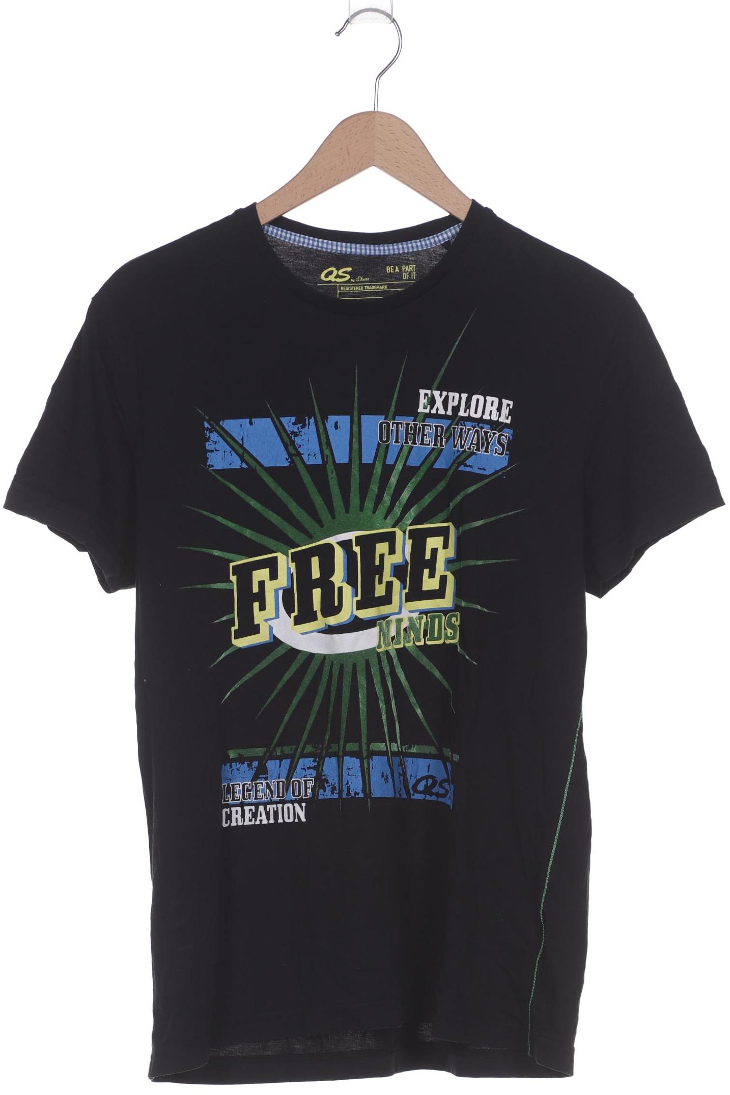 

s.Oliver Herren T-Shirt, schwarz, Gr. 52