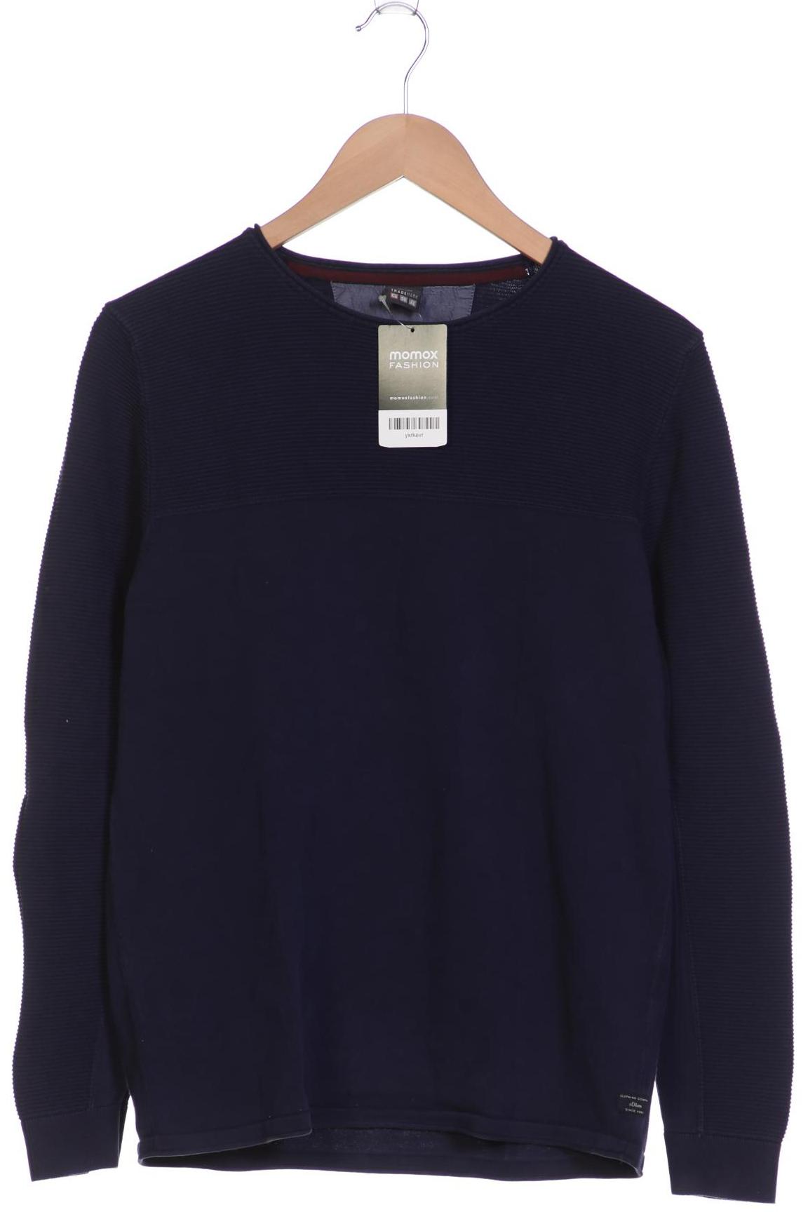 

s.Oliver Herren Pullover, marineblau, Gr. 48