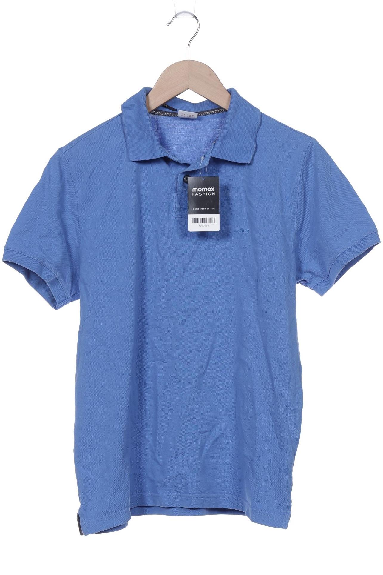 

s.Oliver Herren Poloshirt, blau, Gr. 48