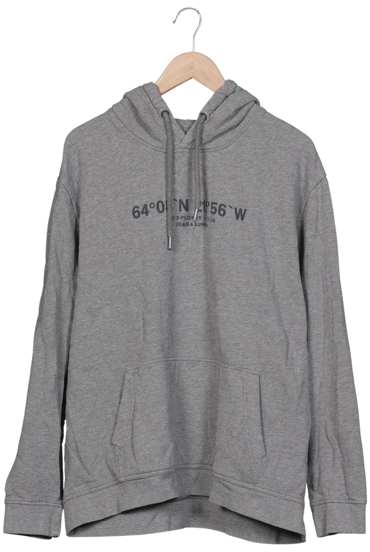 

s.Oliver Herren Kapuzenpullover, grau, Gr. 58