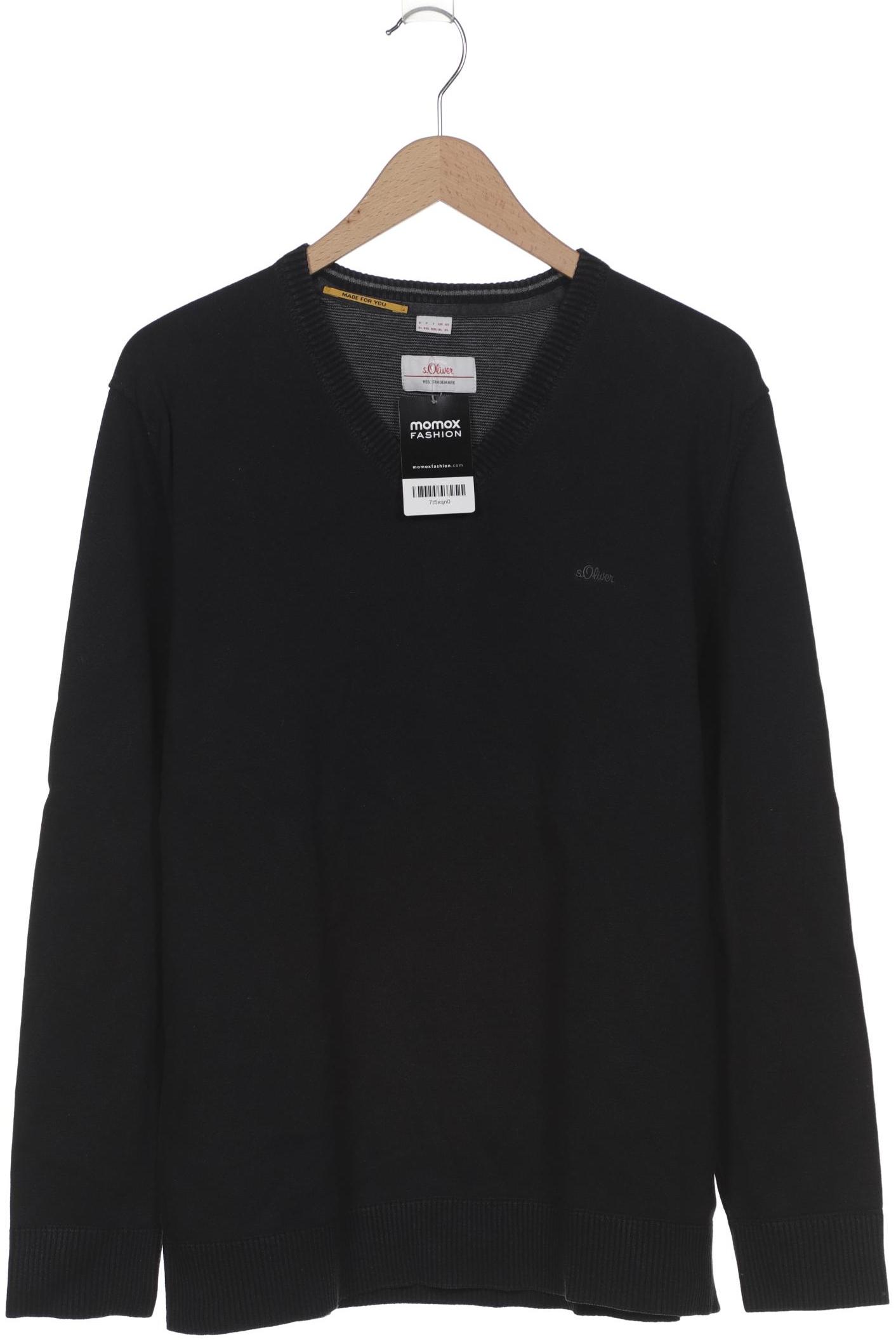 

s.Oliver Herren Pullover, schwarz, Gr. 54