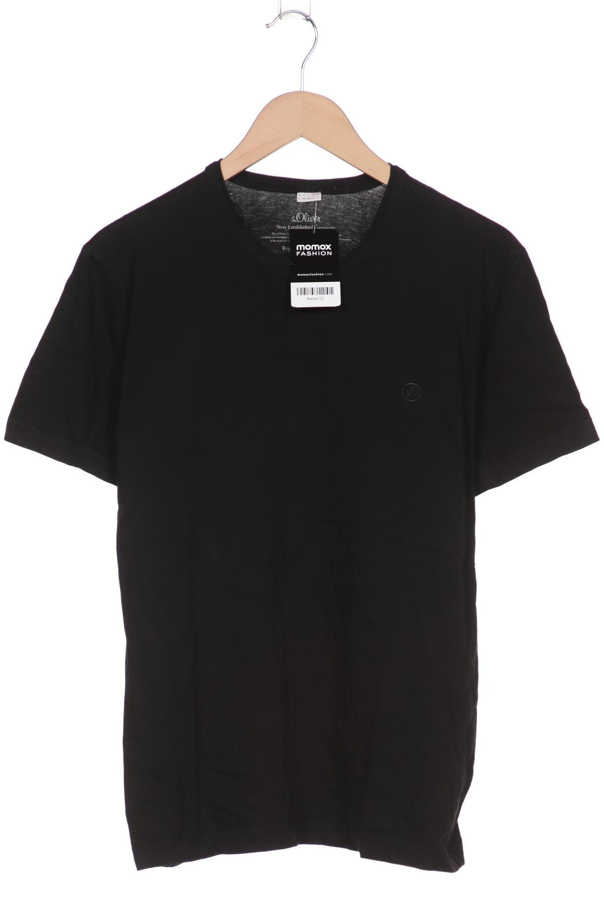

s.Oliver Herren T-Shirt, schwarz, Gr. 52