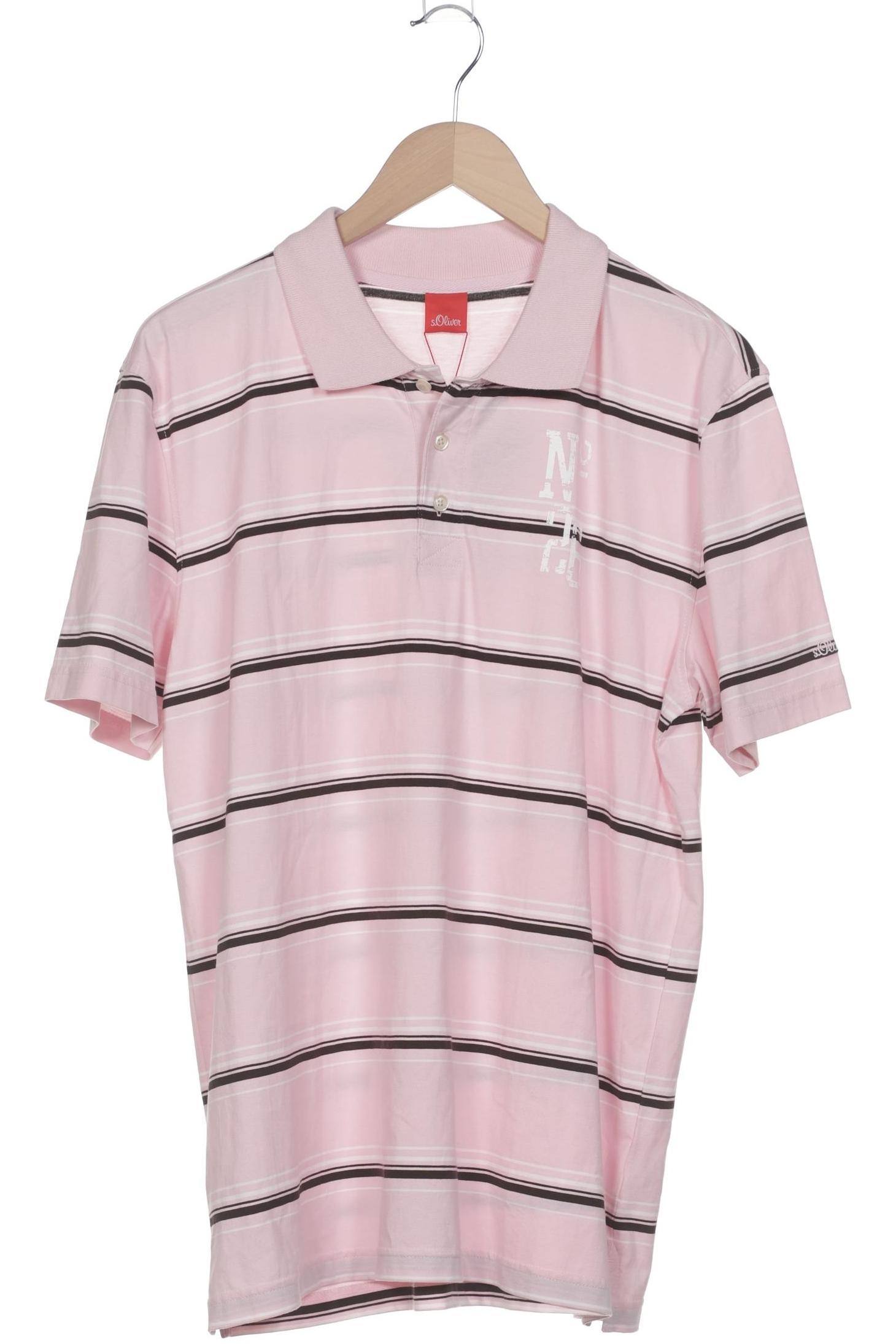 

s.Oliver Herren Poloshirt, pink, Gr. 54