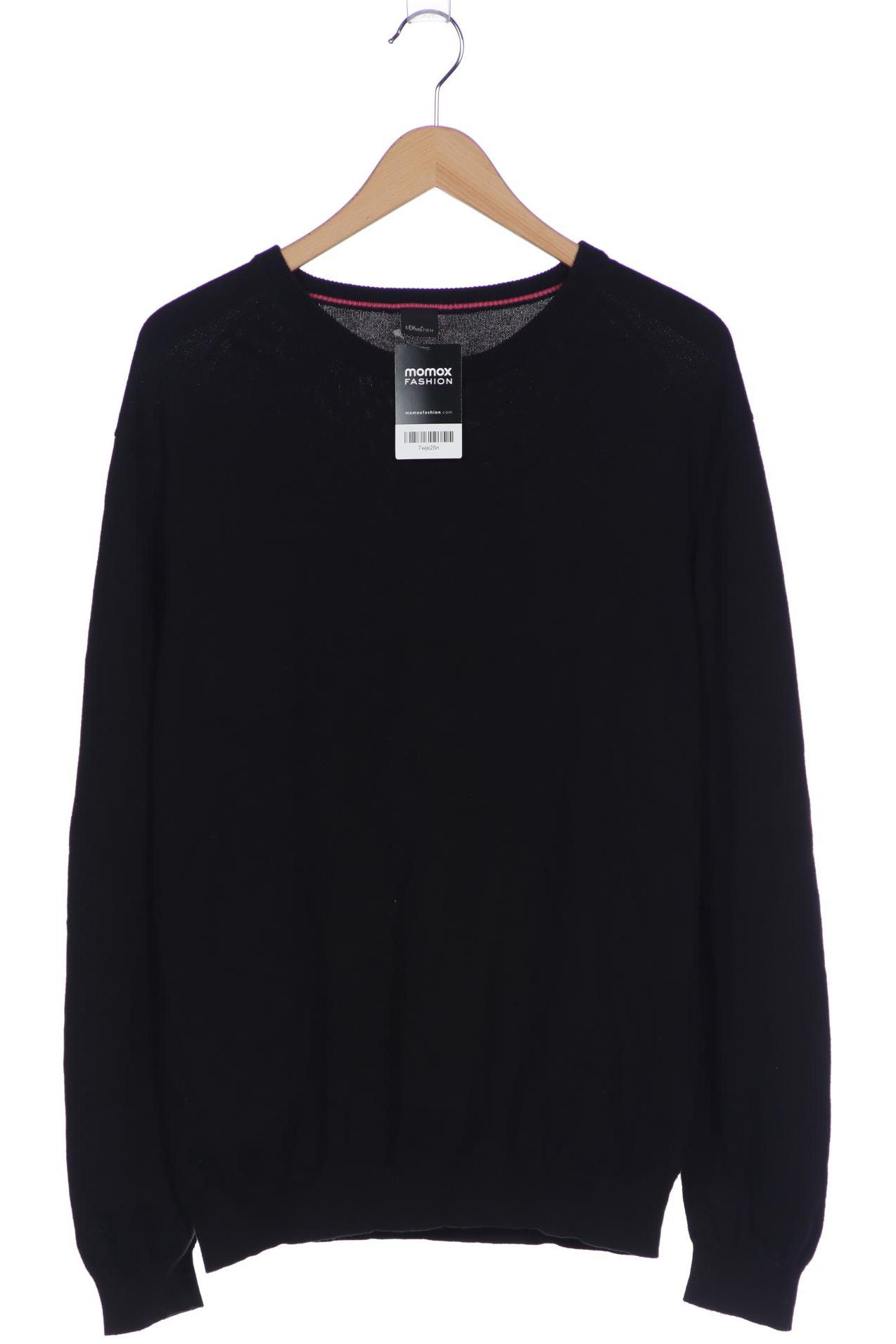 

s.Oliver Herren Pullover, schwarz, Gr. 54