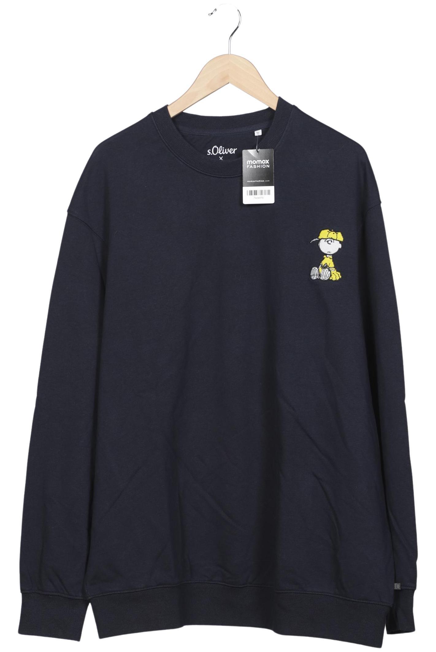 

s.Oliver Herren Sweatshirt, marineblau, Gr. 58