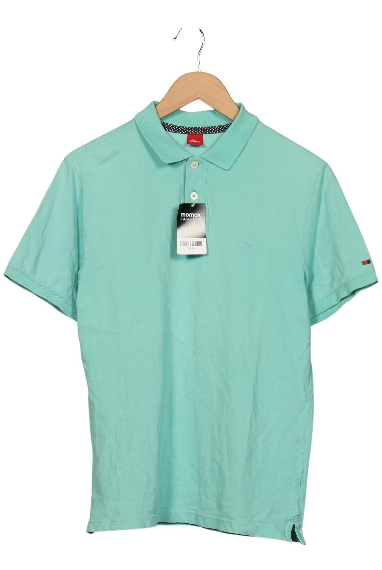 

s.Oliver Herren Poloshirt, türkis, Gr. 52