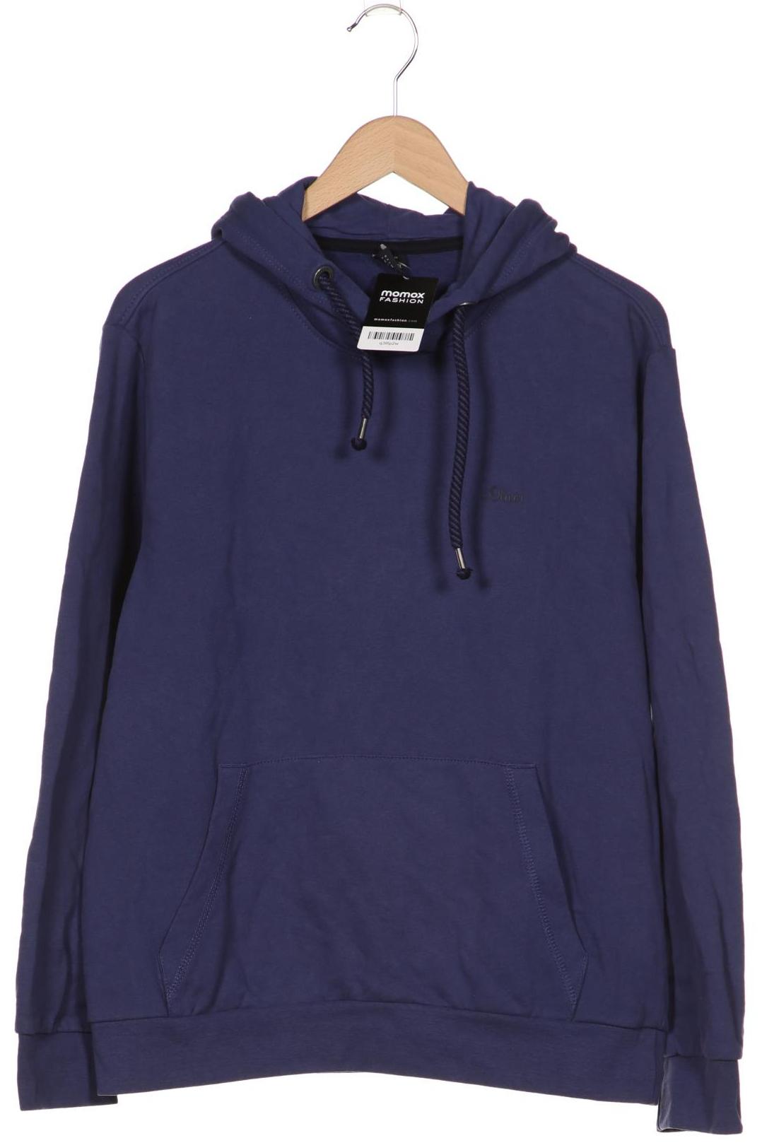 

s.Oliver Herren Kapuzenpullover, blau, Gr. 52